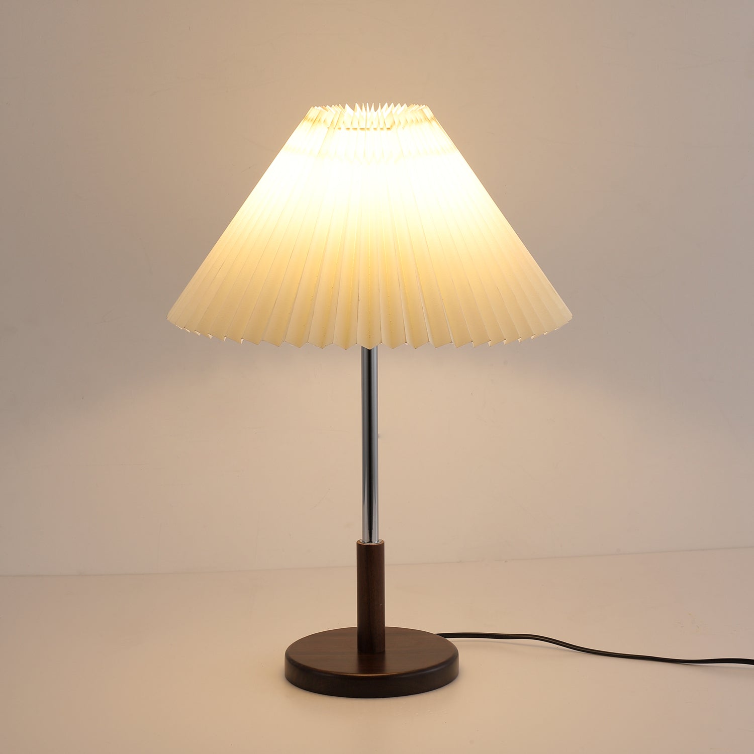 Grace Modern Wood Table Lamp - Blowlighting