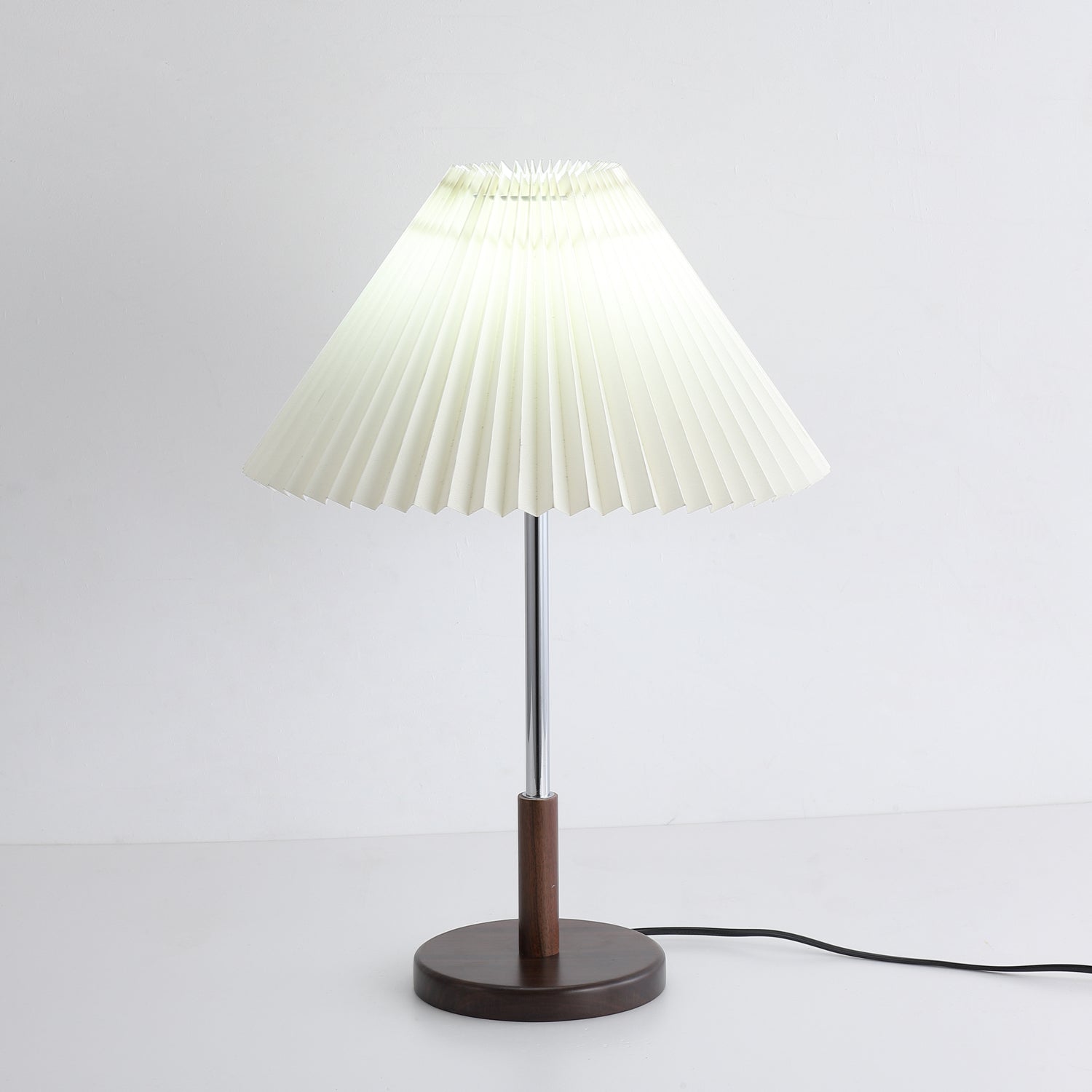 Grace Modern Wood Table Lamp - Blowlighting