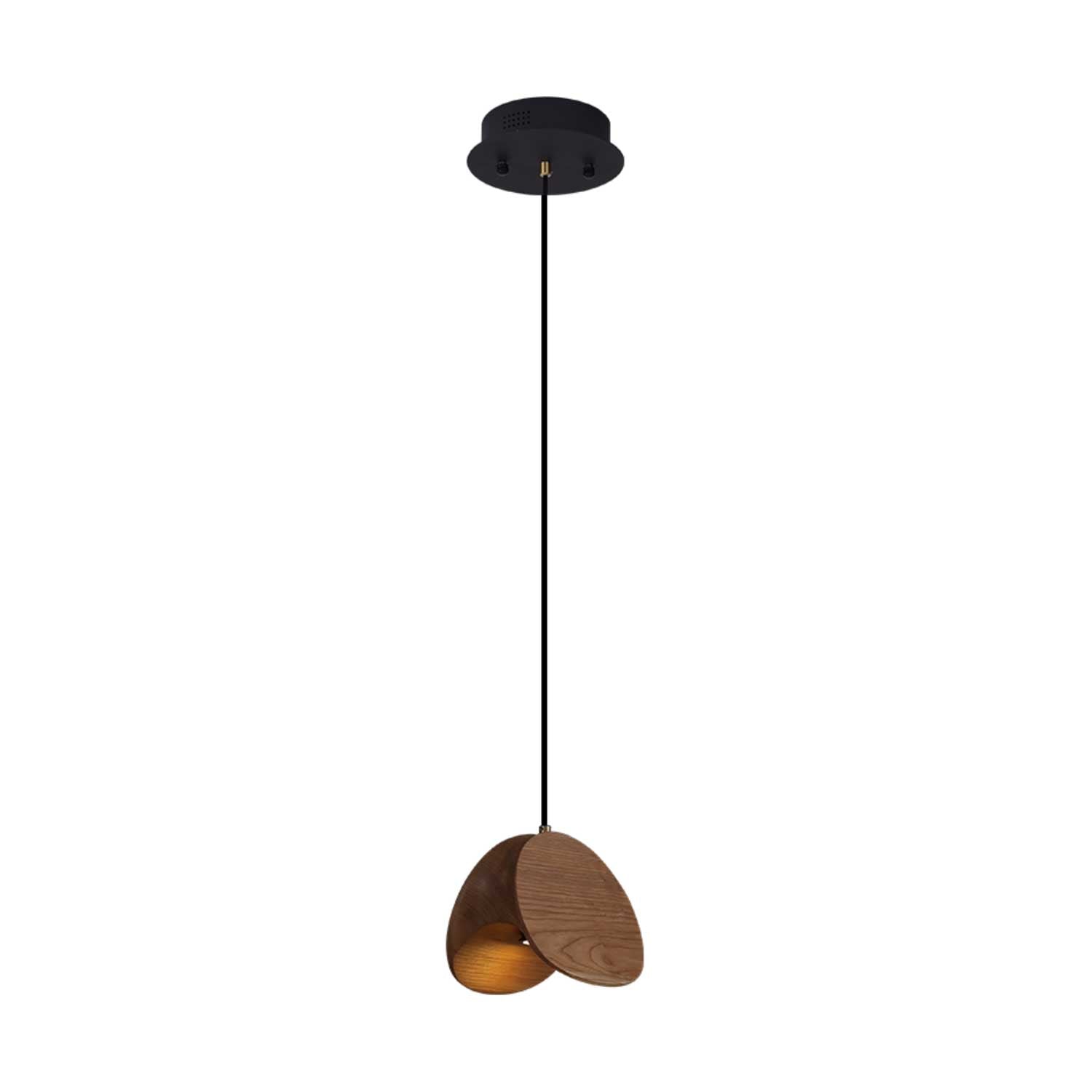 Tavro Minimalist Wood Pendant Light - Blowlighting