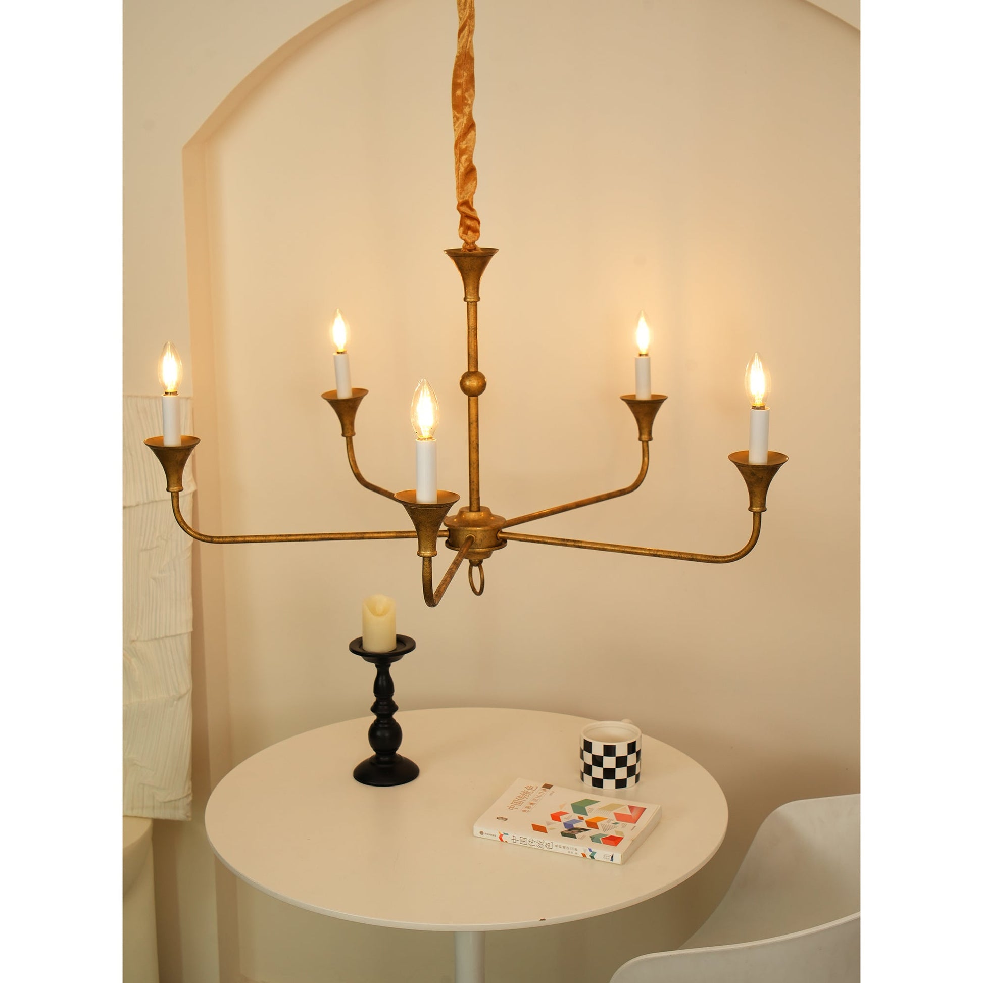 Elara Candle Chandelier - Blowlighting