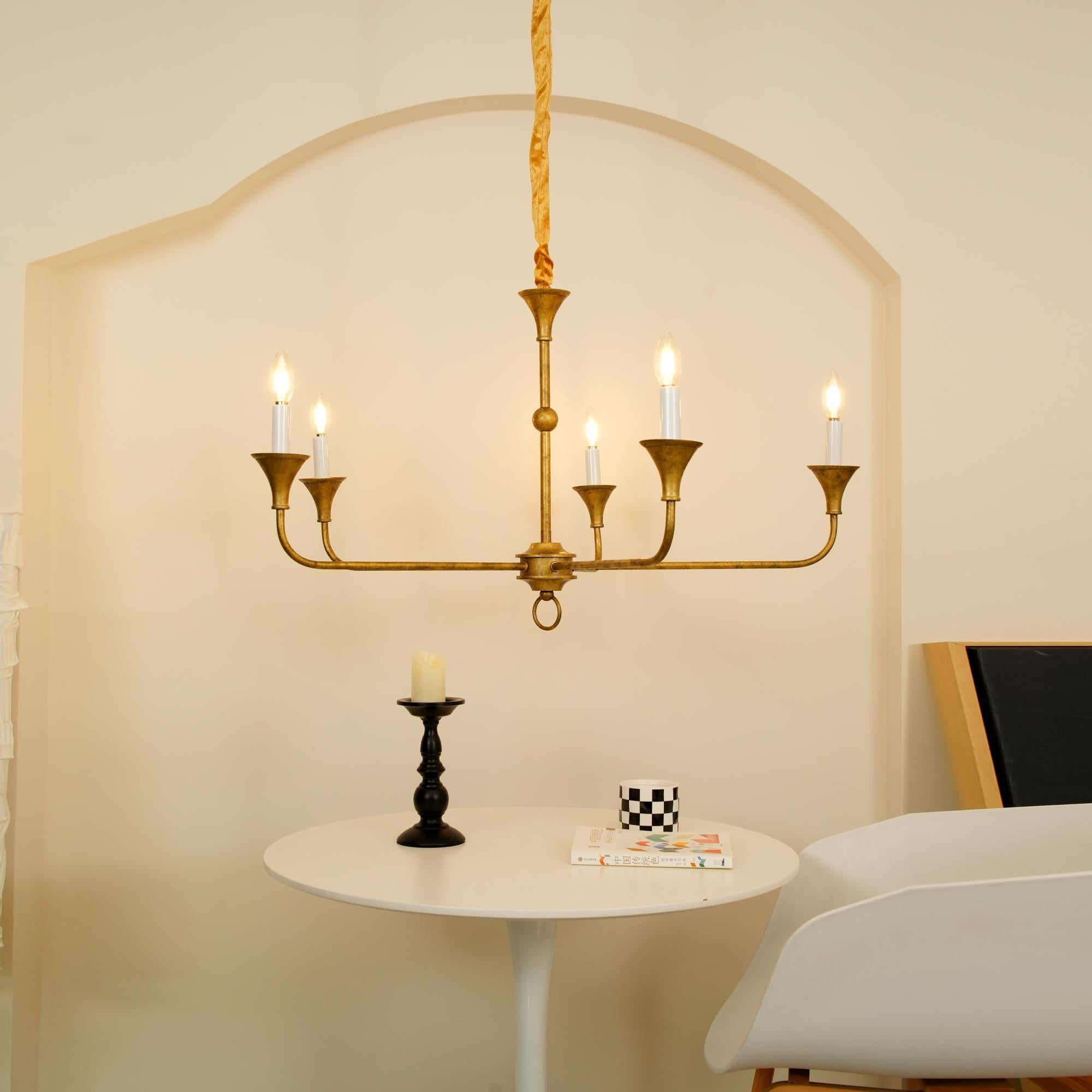 Elara Candle Chandelier - Blowlighting