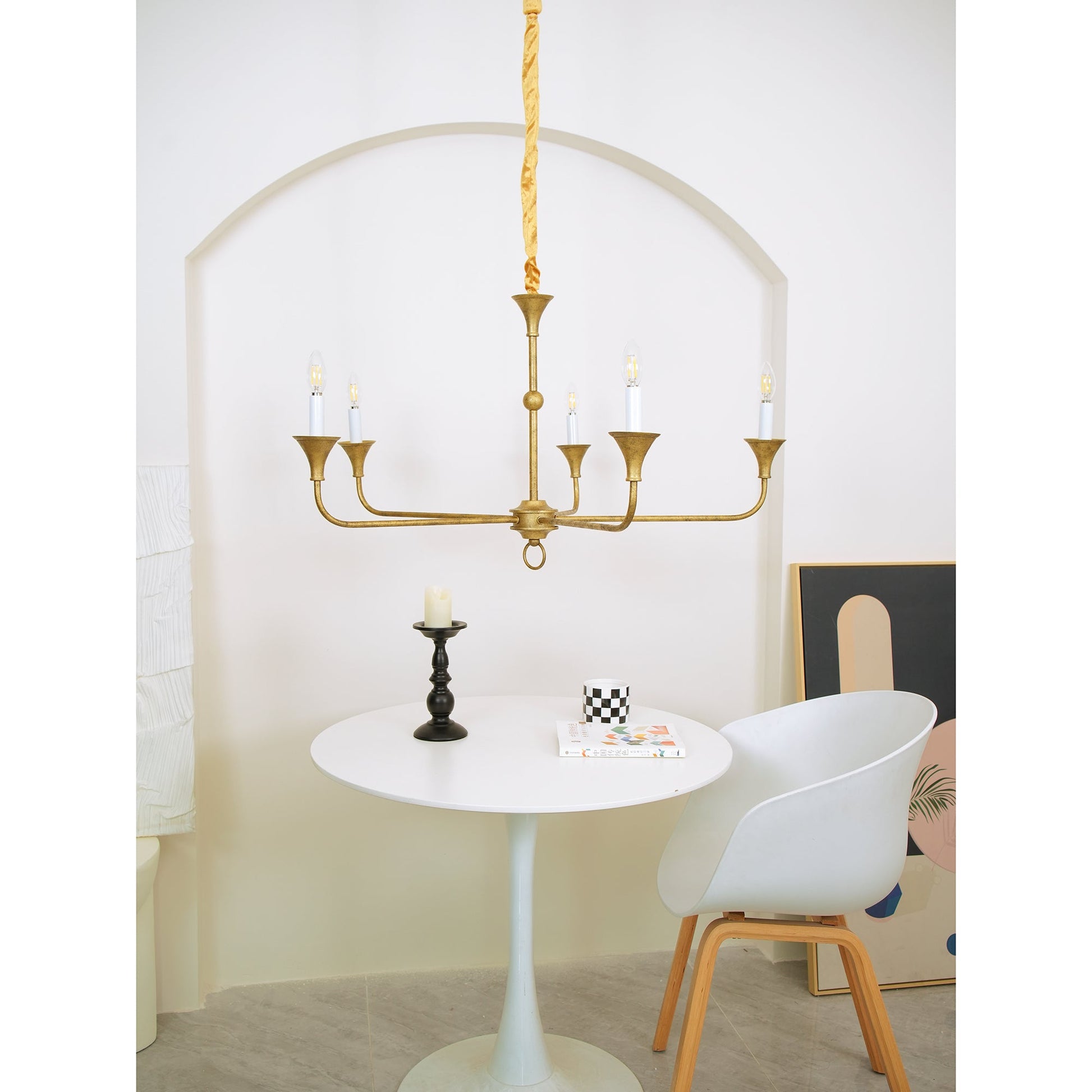 Elara Candle Chandelier - Blowlighting