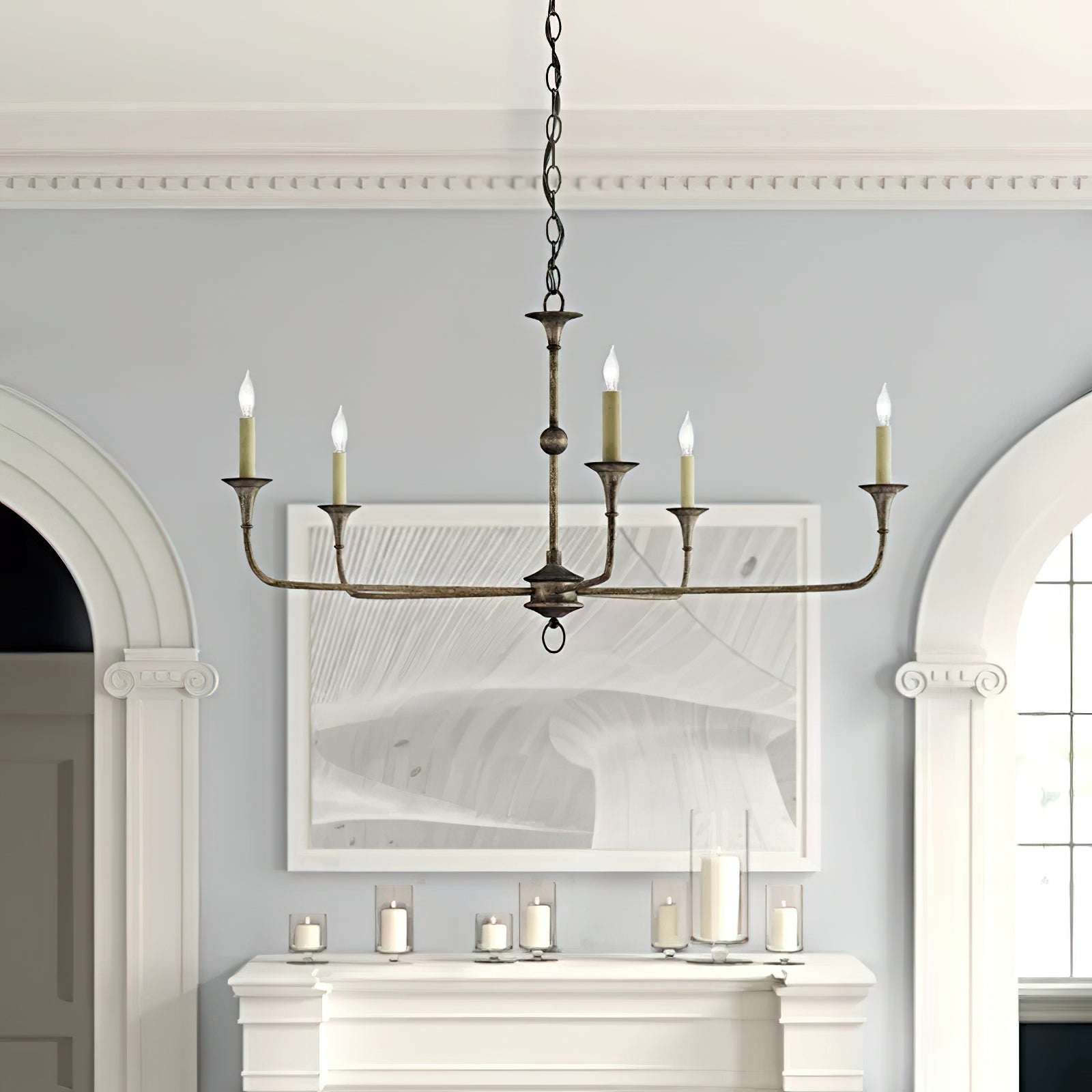 Elara Candle Chandelier - Blowlighting