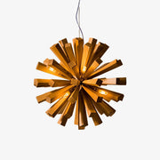 Nova Premium Nordic Art Burst Wood Metal Chandelier - Blowlighting
