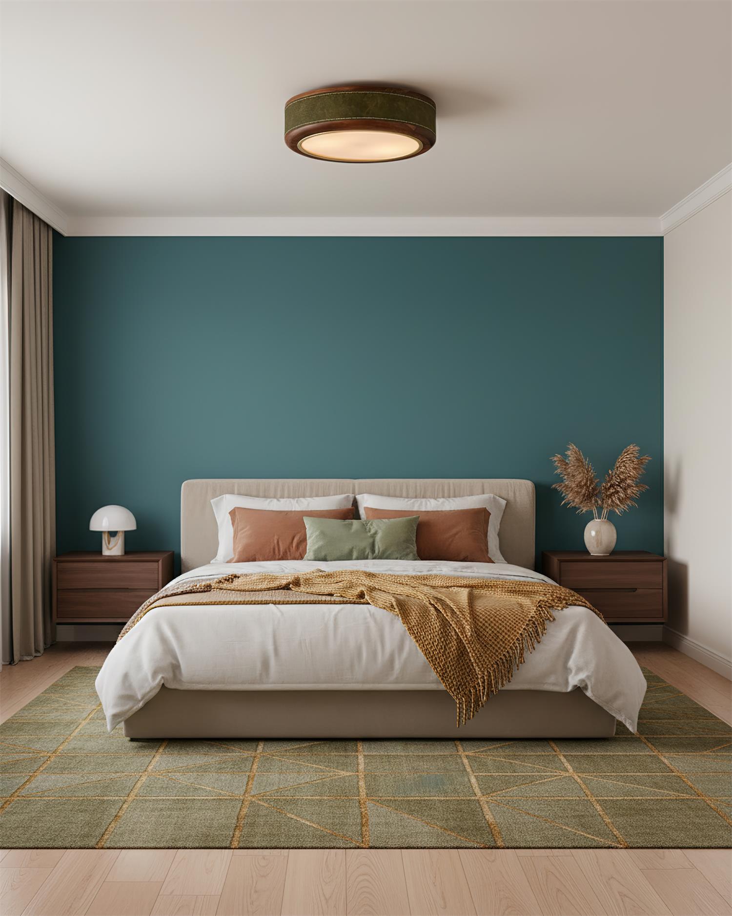 Orymir Minimalist Wood Ceiling Lamp