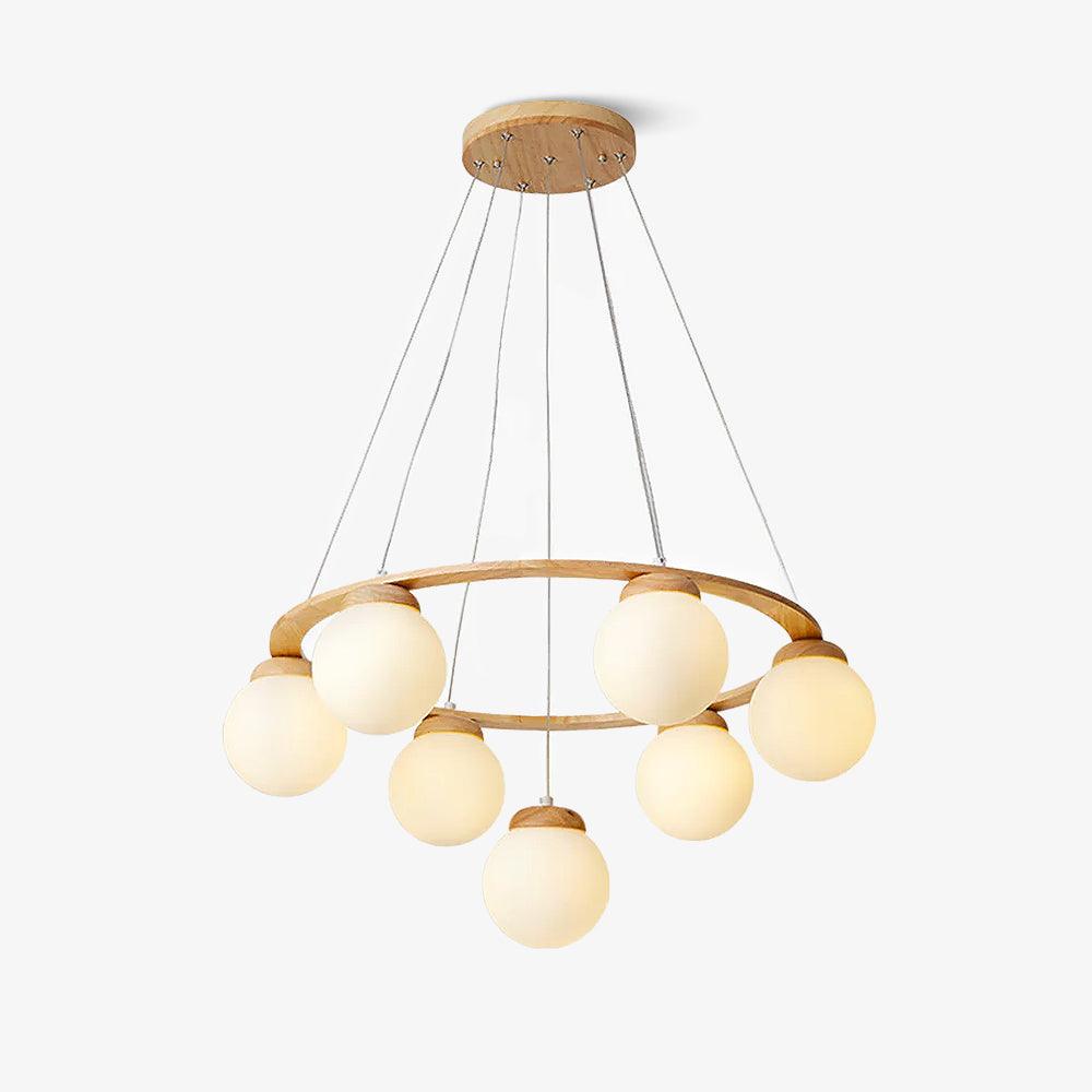Miira Wood Chandelier - Blowlighting