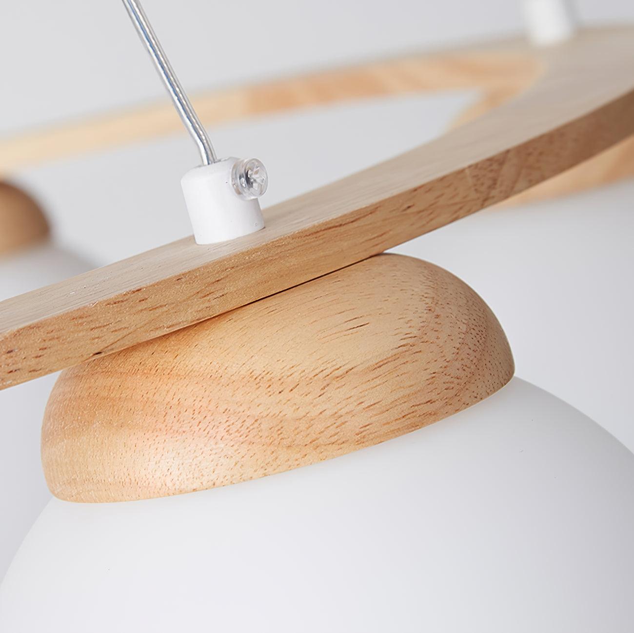 Miira Wood Chandelier - Blowlighting