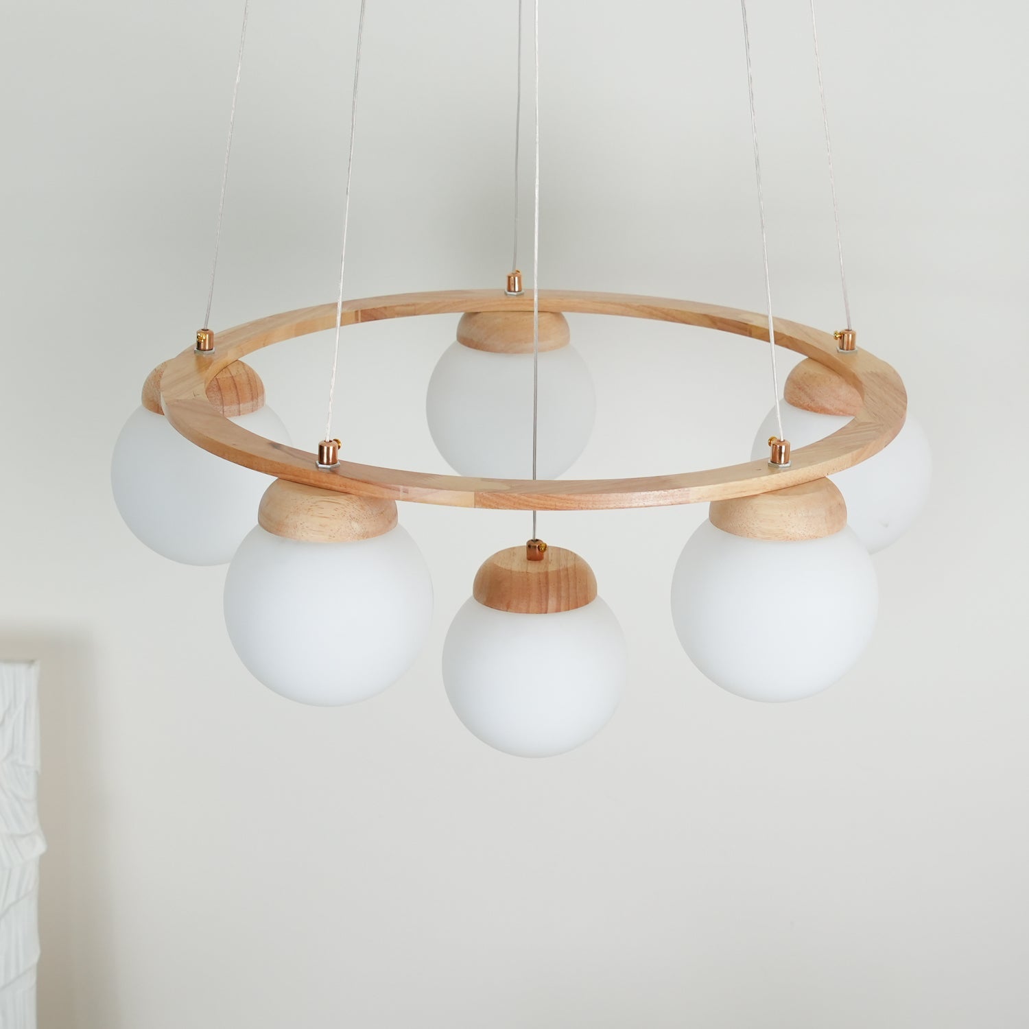 Miira Wood Chandelier - Blowlighting