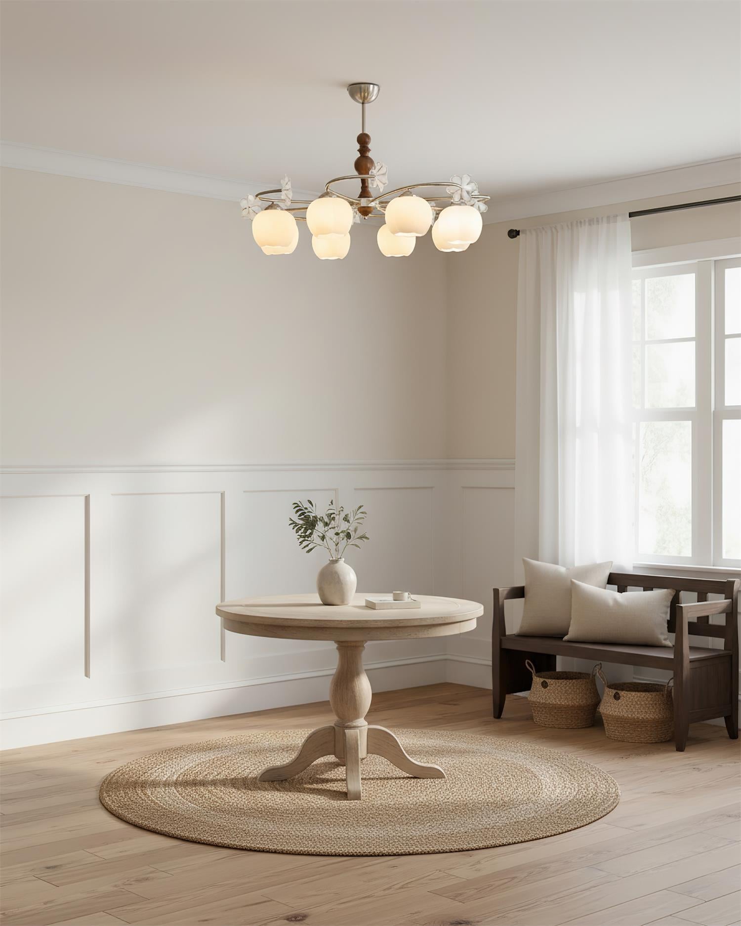 Arvilo Elegant Glass Chandelier