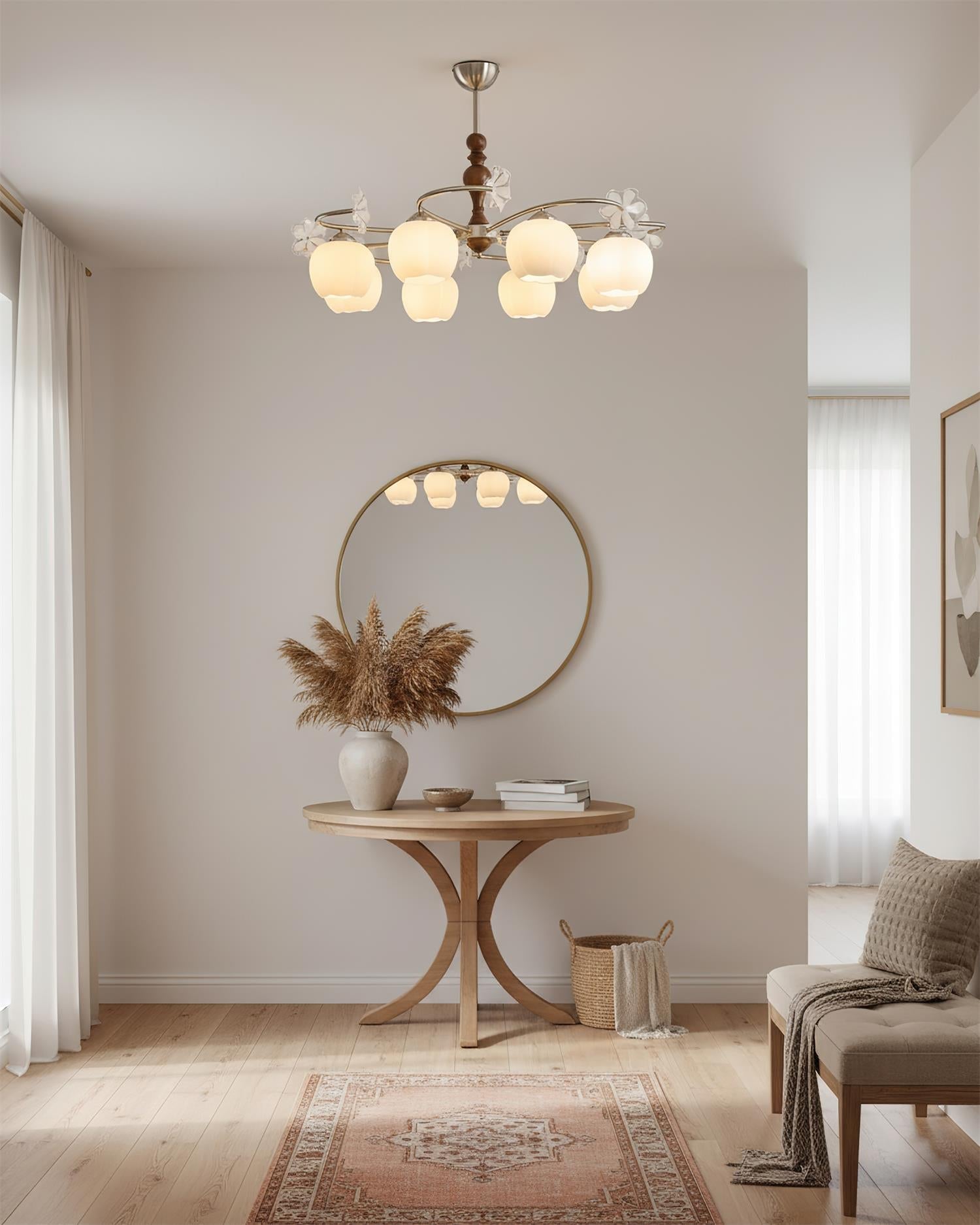 Arvilo Elegant Glass Chandelier
