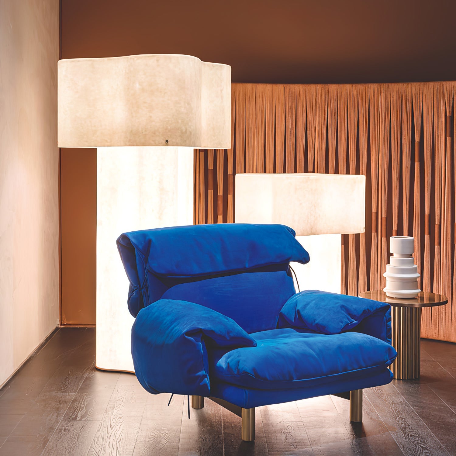 Loneo Minimalist FRP Floor Lamp - Blowlighting