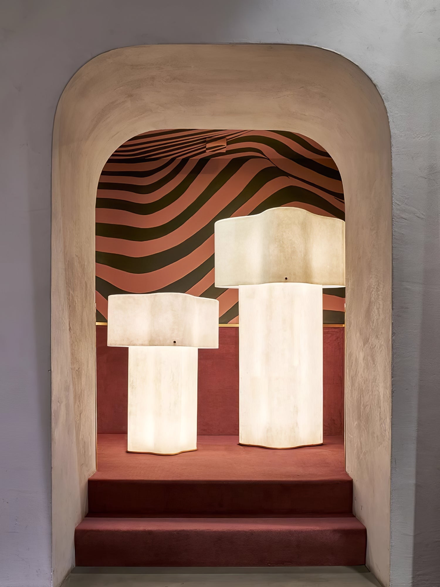 Loneo Minimalist FRP Floor Lamp - Blowlighting