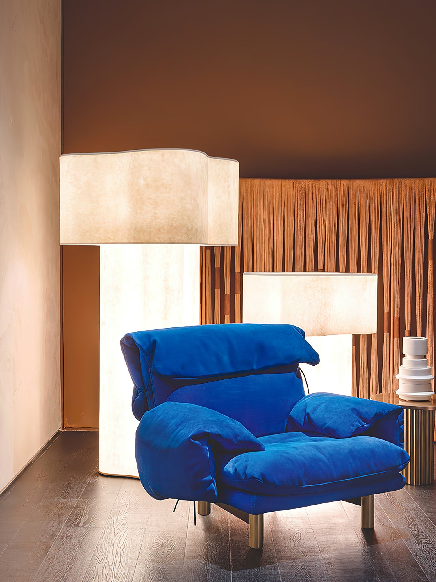 Loneo Minimalist FRP Floor Lamp - Blowlighting