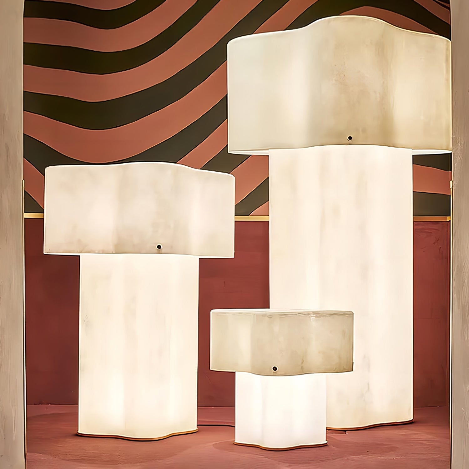 Loneo Minimalist FRP Floor Lamp - Blowlighting