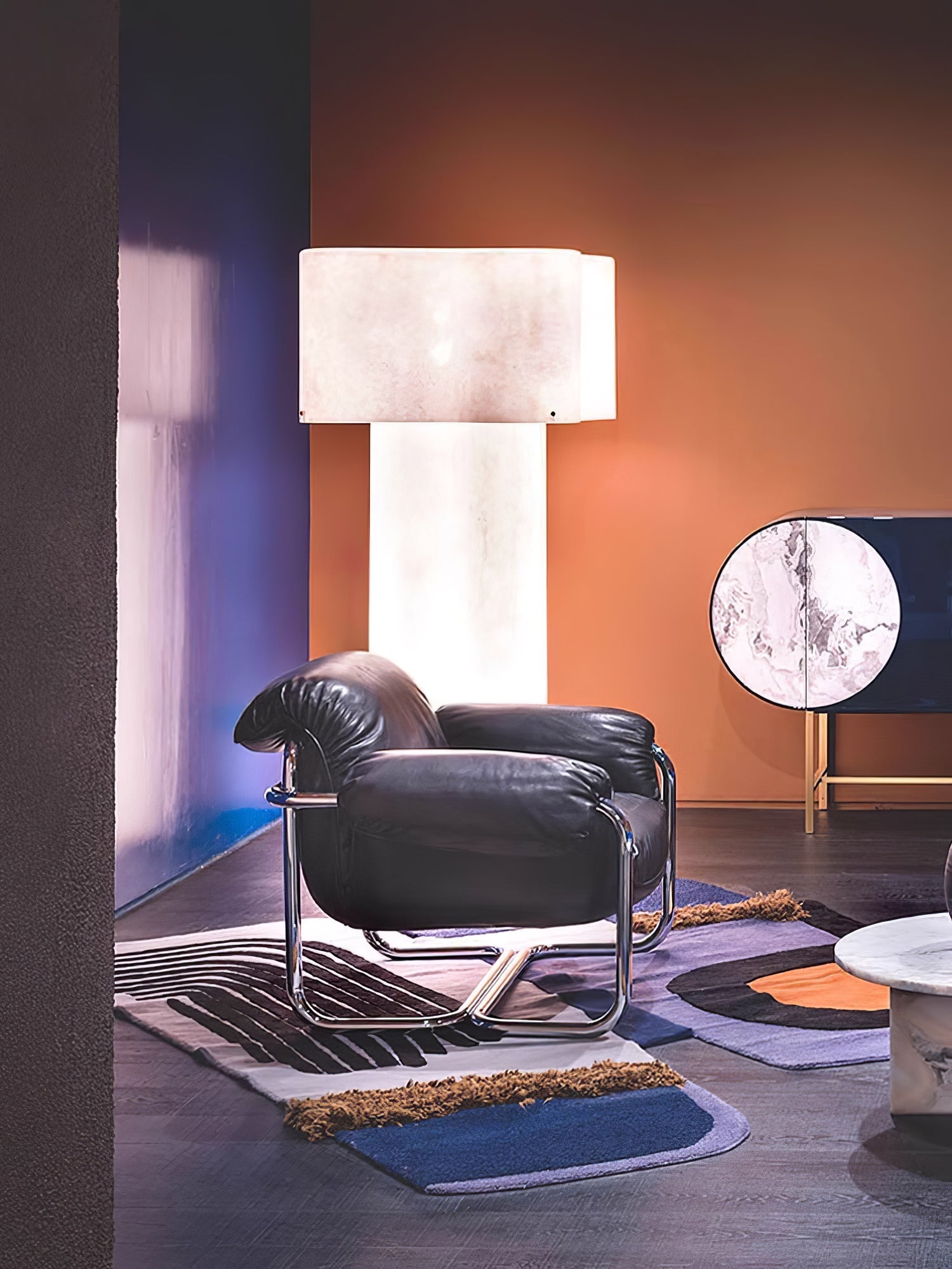 Loneo Minimalist FRP Floor Lamp - Blowlighting