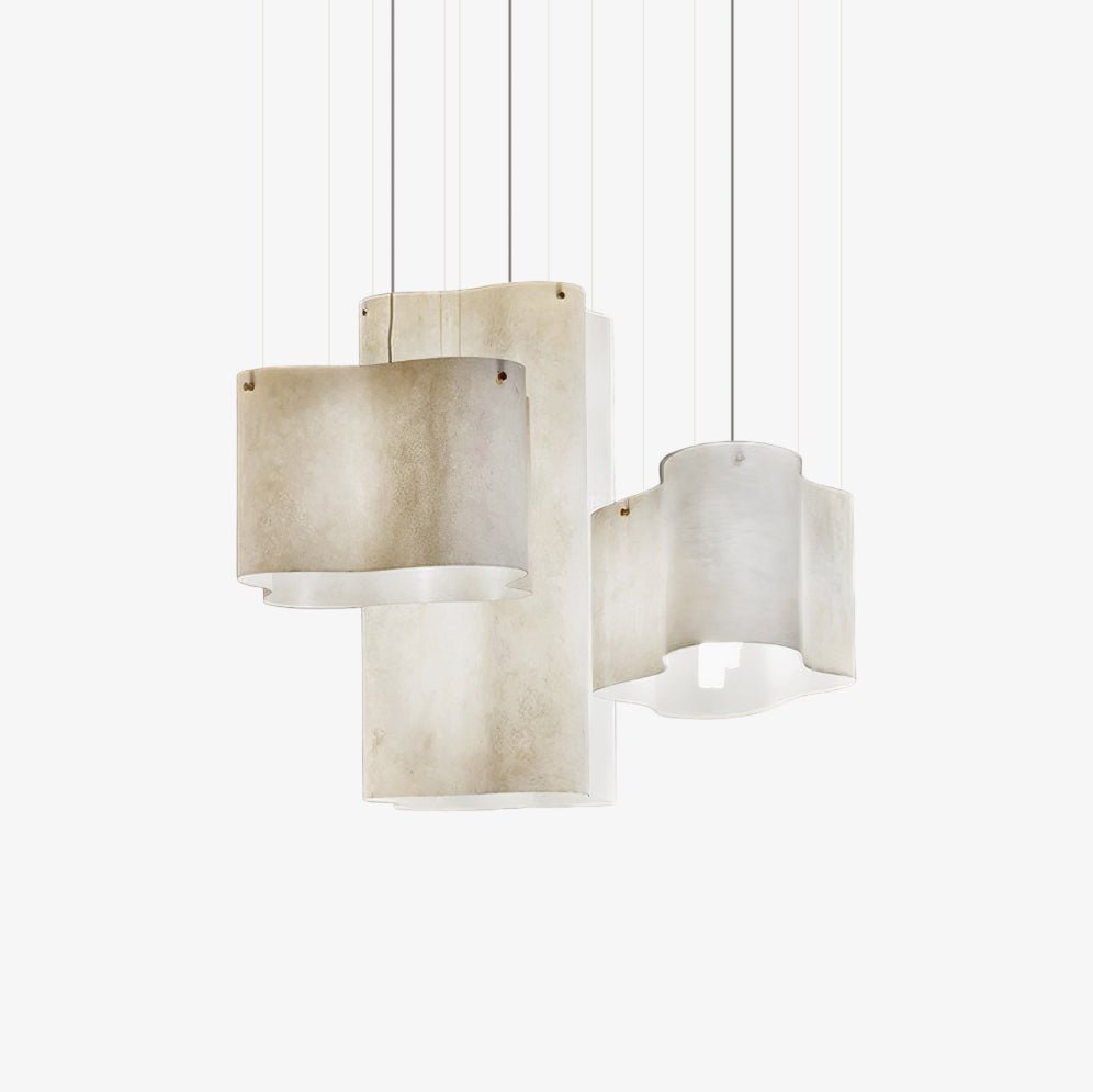 Aurora Pendant Lamp Cloud Shape Modern - Blowlighting