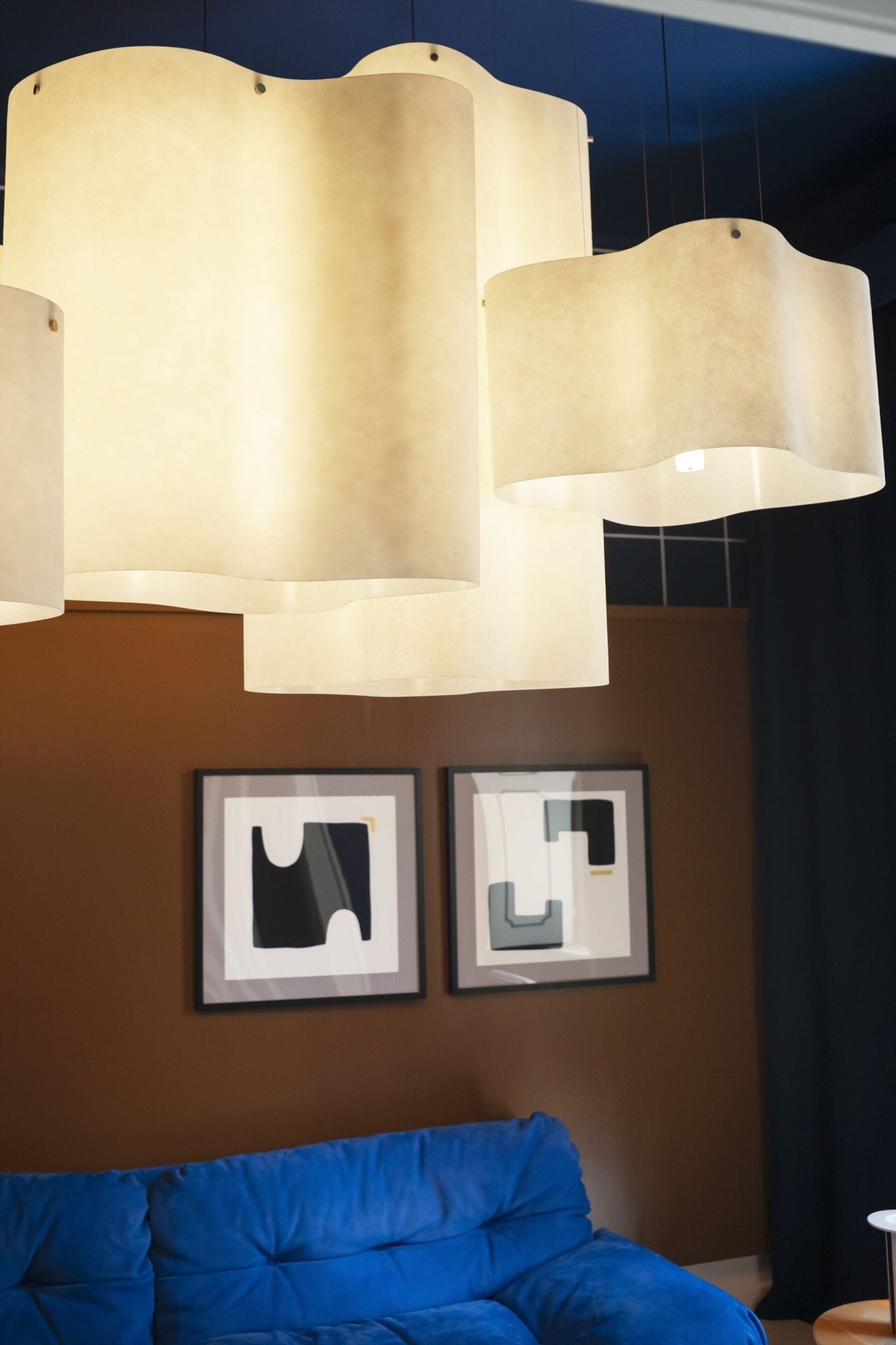 Aurora Pendant Lamp Cloud Shape Modern - Blowlighting