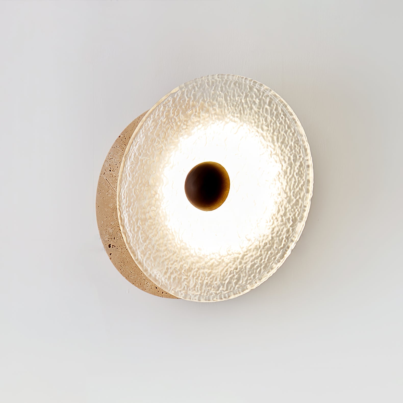 Olivia Travertine Wall Light - Blowlighting
