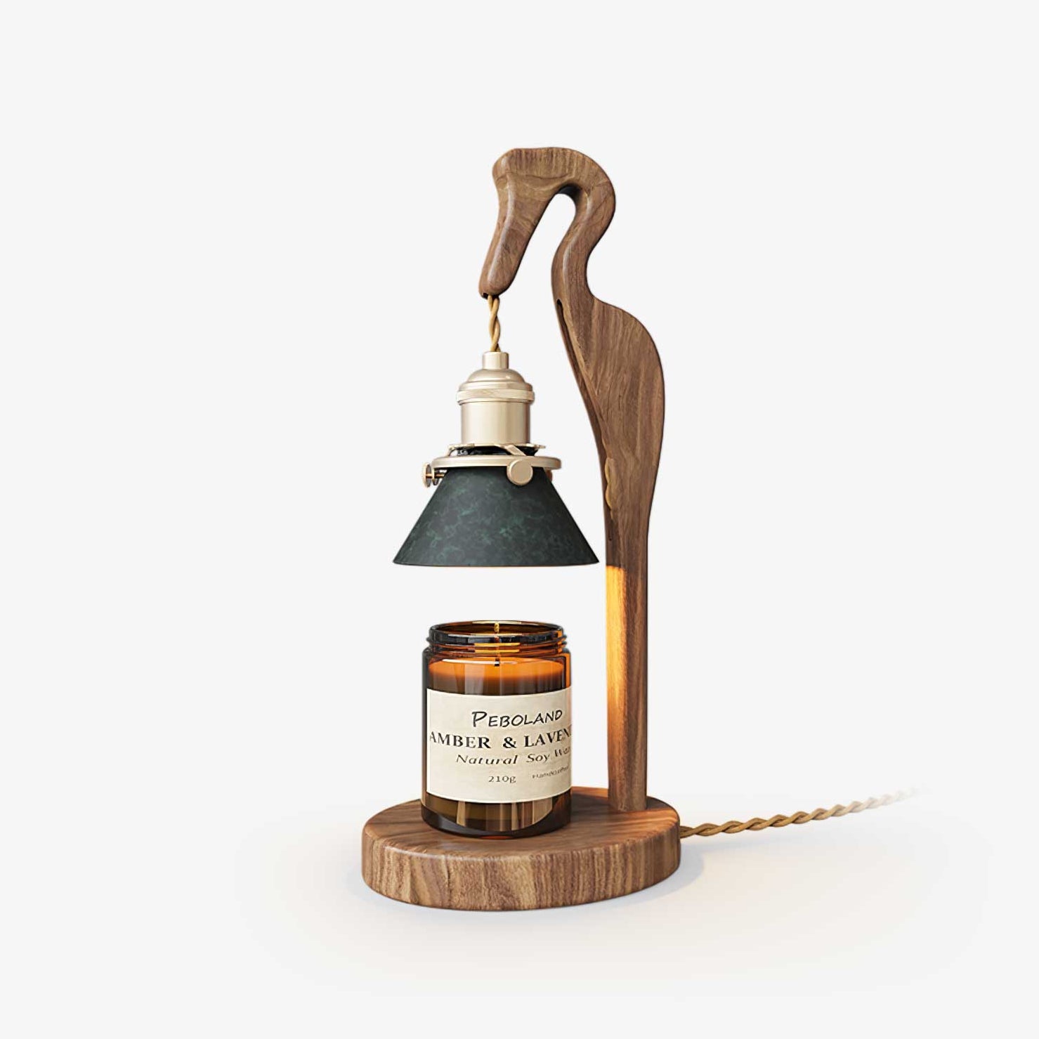 Heron Glow Candle Warmer Lamp - Blowlighting