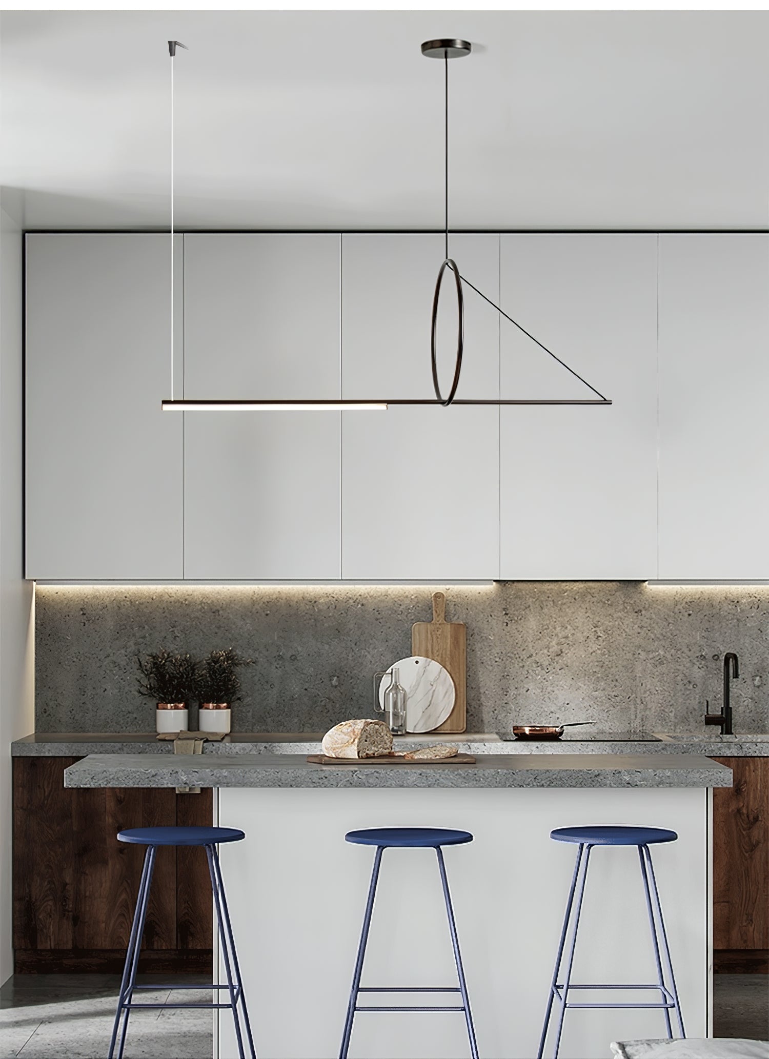 Cercle Trait Pendant Light - Blowlighting