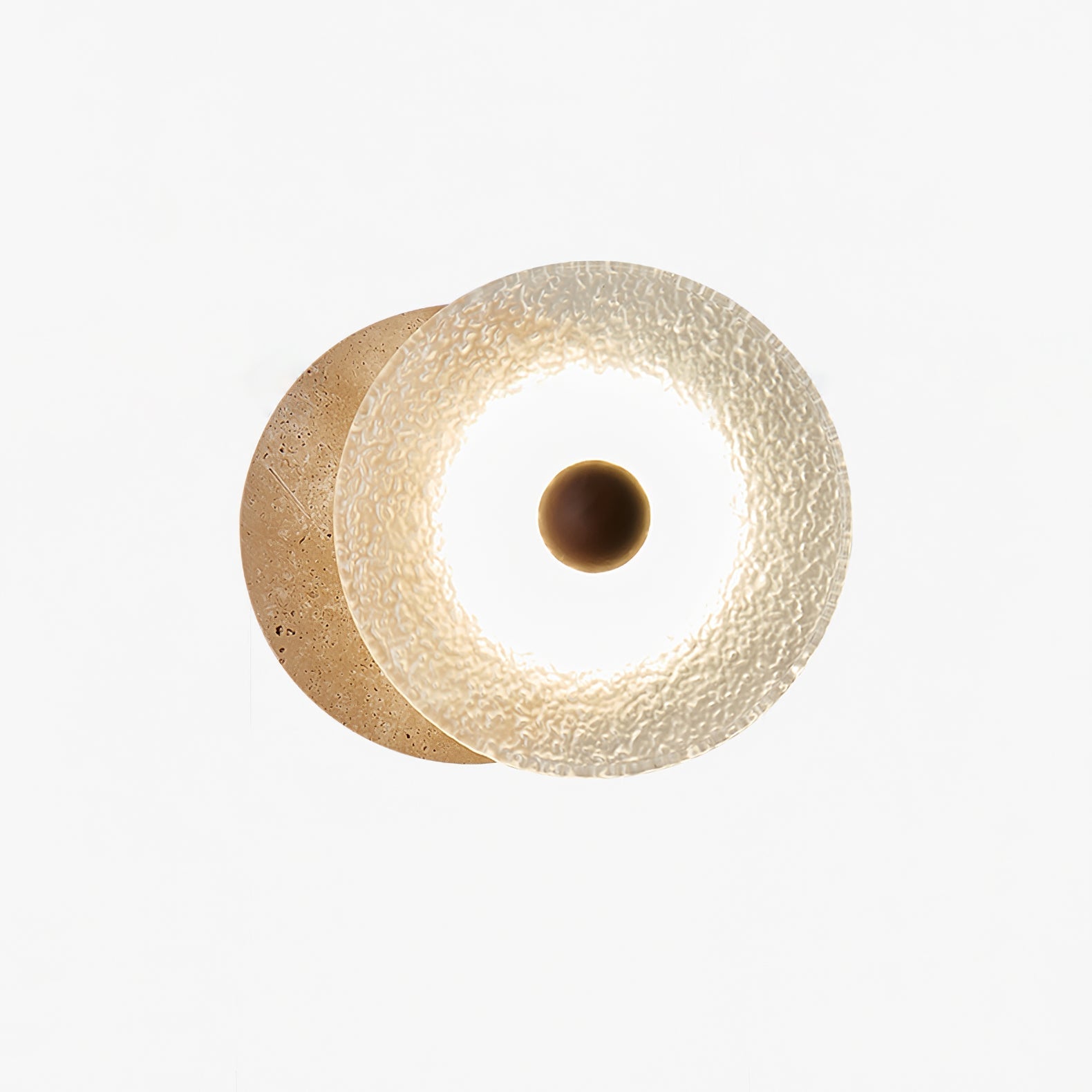 Olivia Travertine Wall Light - Blowlighting