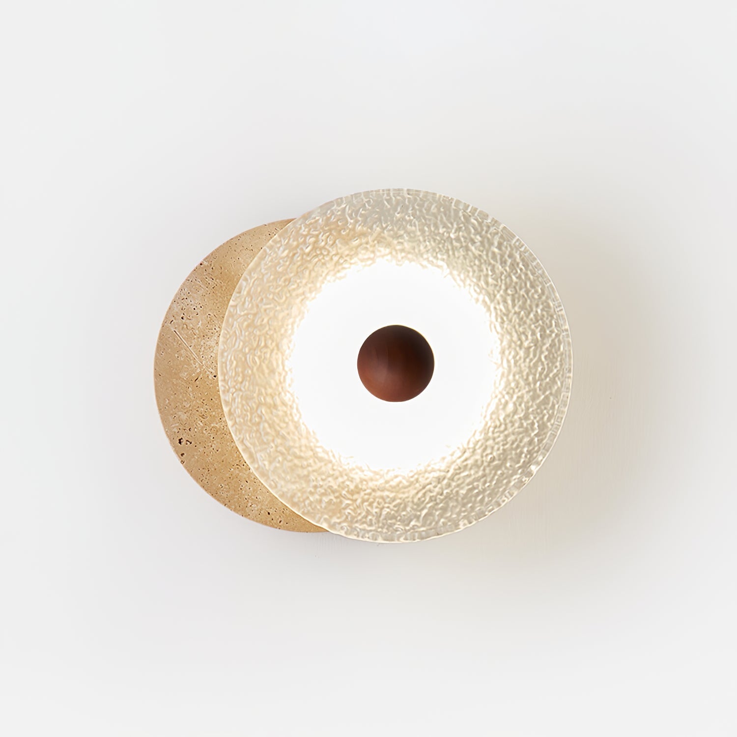 Olivia Travertine Wall Light - Blowlighting