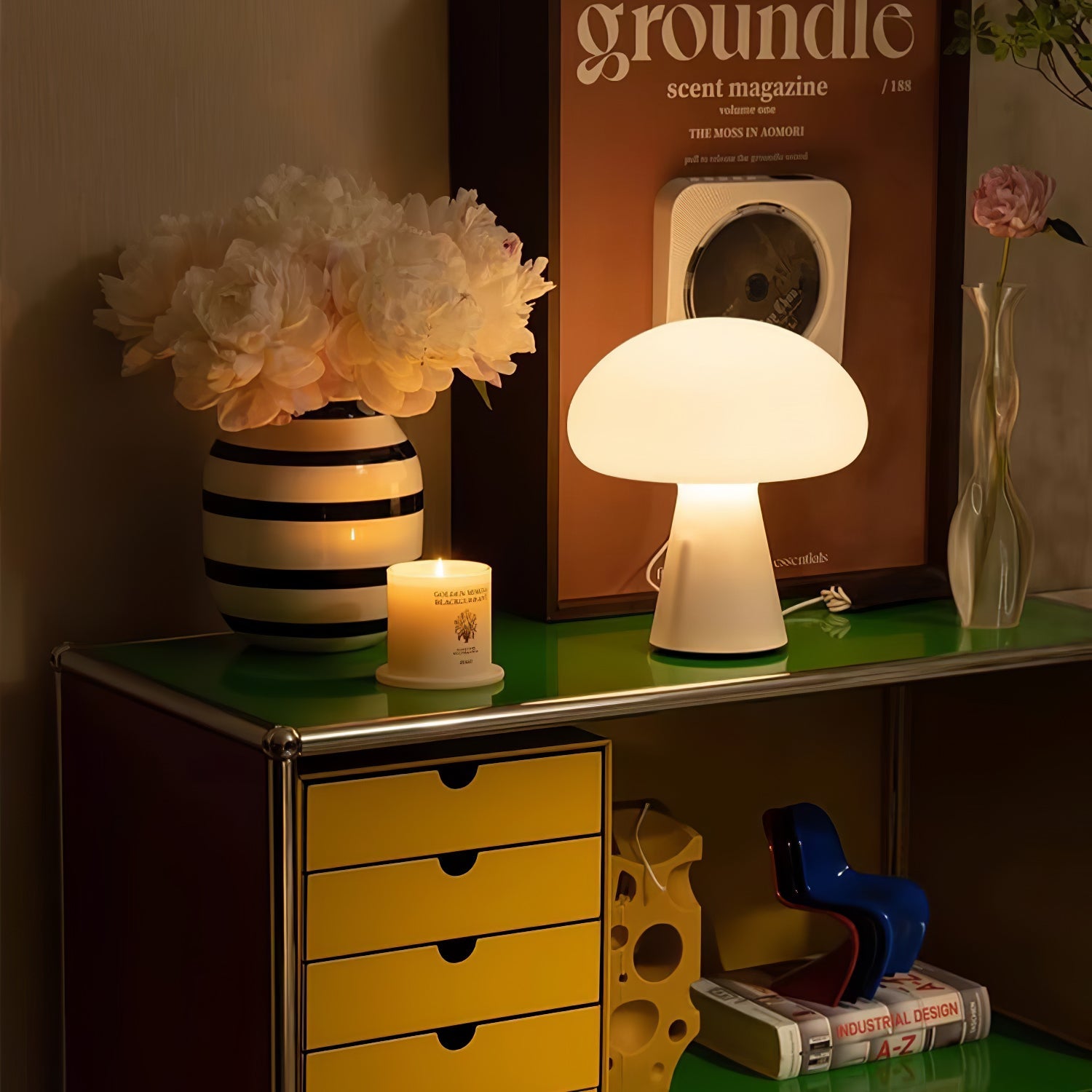 Obello Portable Rechargeable Table Light - Blowlighting