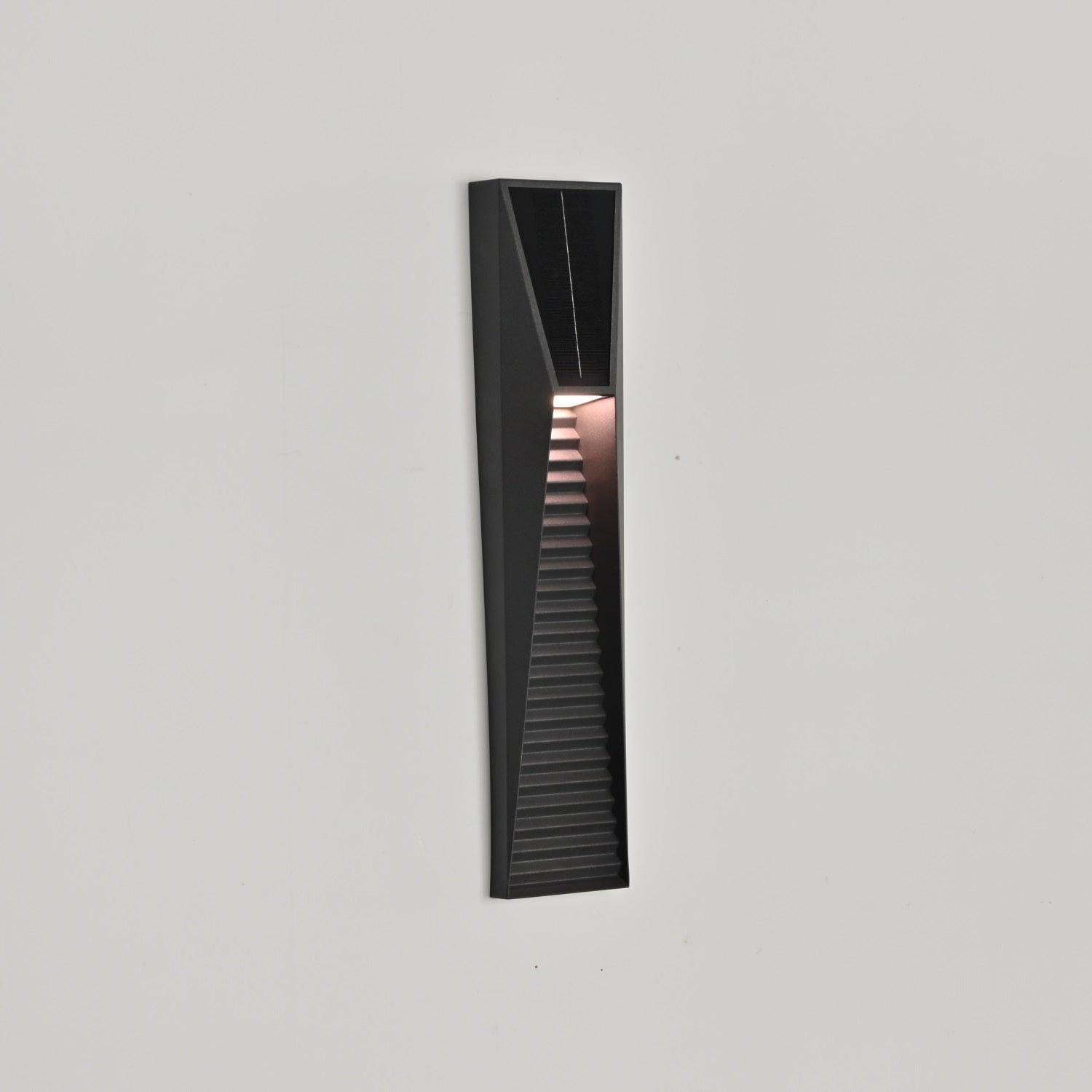 Obsidian Path Solar Outdoor Wall Light - Blowlighting