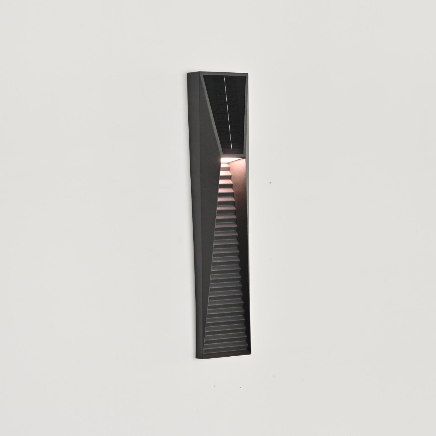 Obsidian Path Solar Outdoor Wall Light - Blowlighting