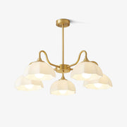 Octagonal Glass Bowl Chandelier - Blowlighting
