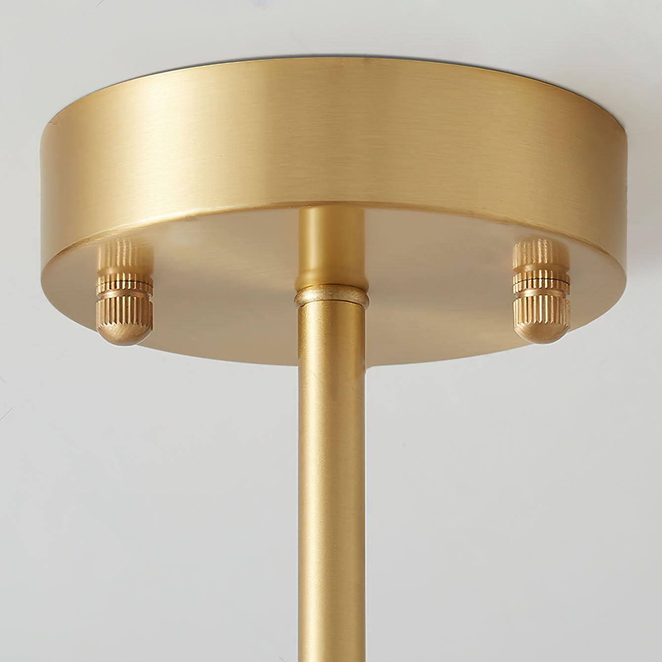 Octagonal Glass Bowl Chandelier - Blowlighting