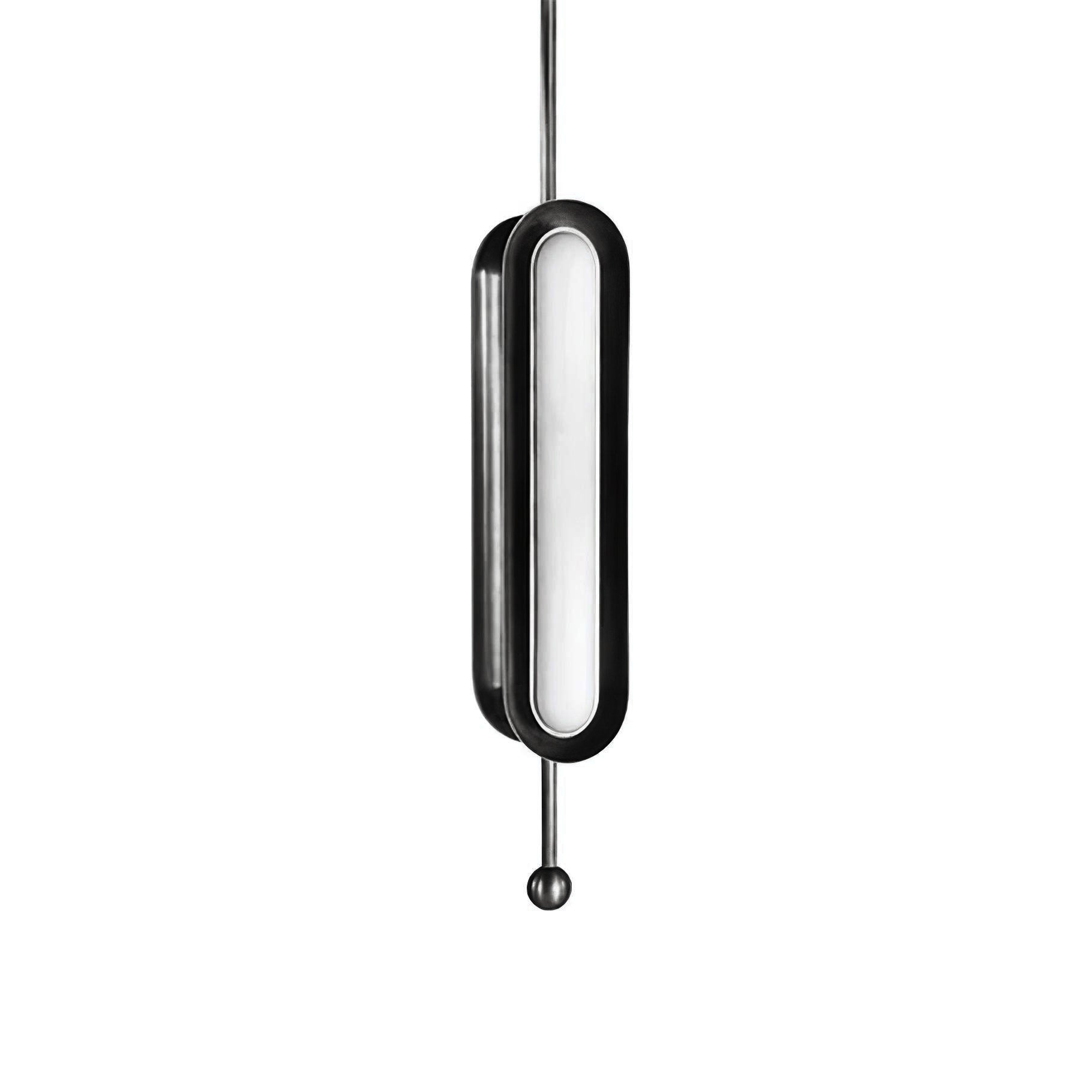 Lyvinaris Geometric Brass Linear Pendant Light - Blowlighting