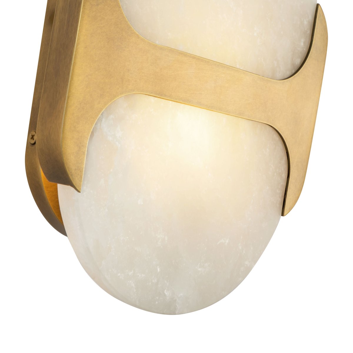 Ulthaora Double Globe Alabaster Wall Ligh - Blowlighting