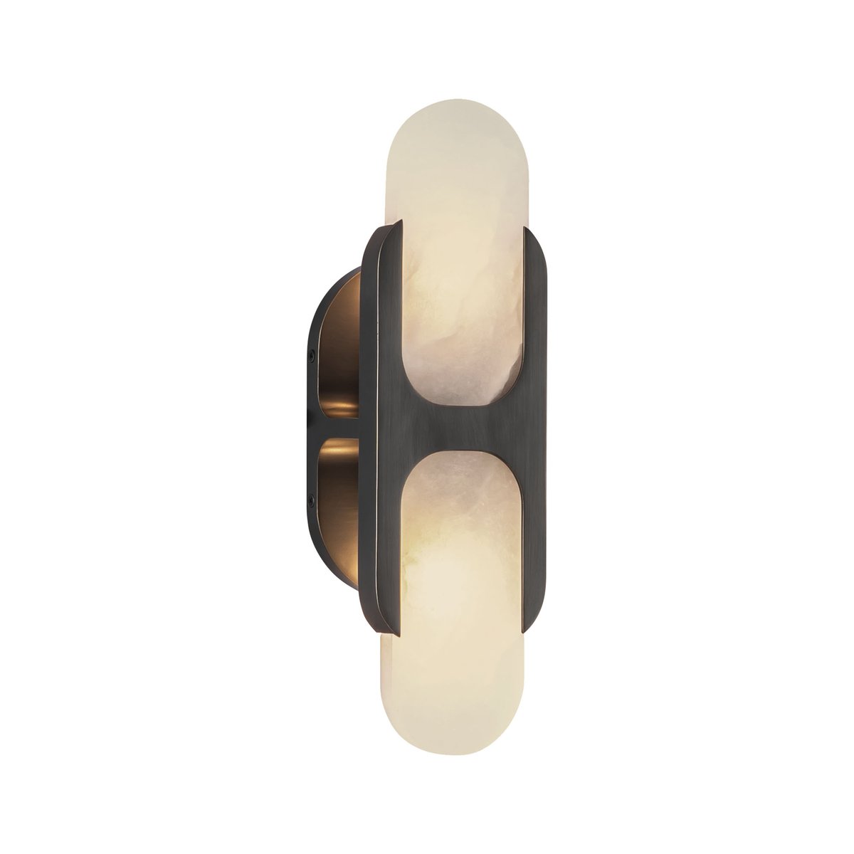 Ulthaora Double Globe Alabaster Wall Ligh - Blowlighting