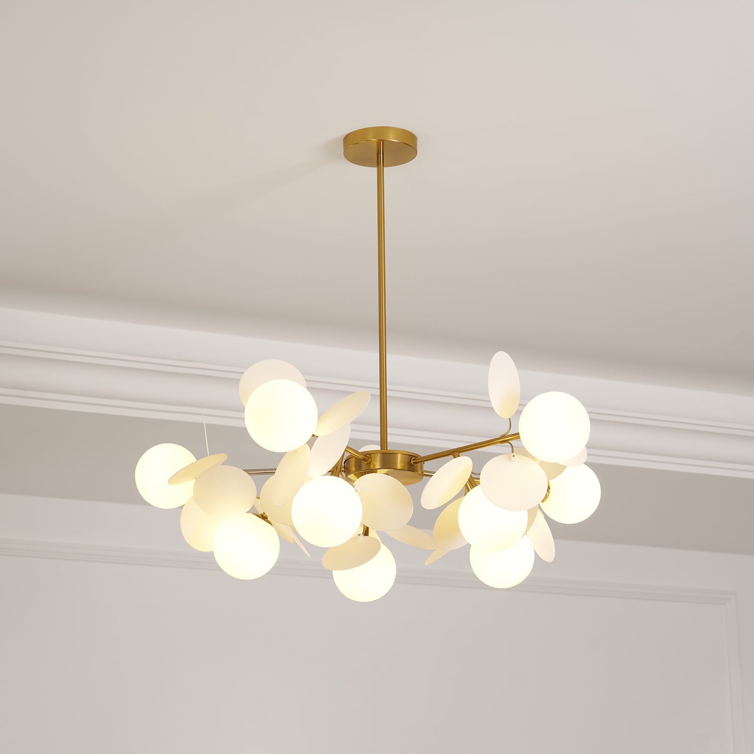 Off White Tree Chandelier - Blowlighting
