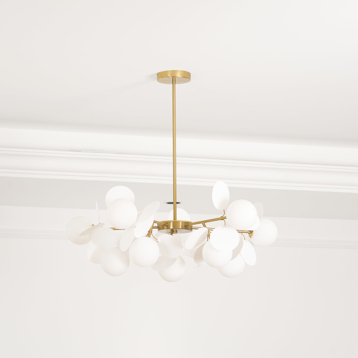 Off White Tree Chandelier - Blowlighting