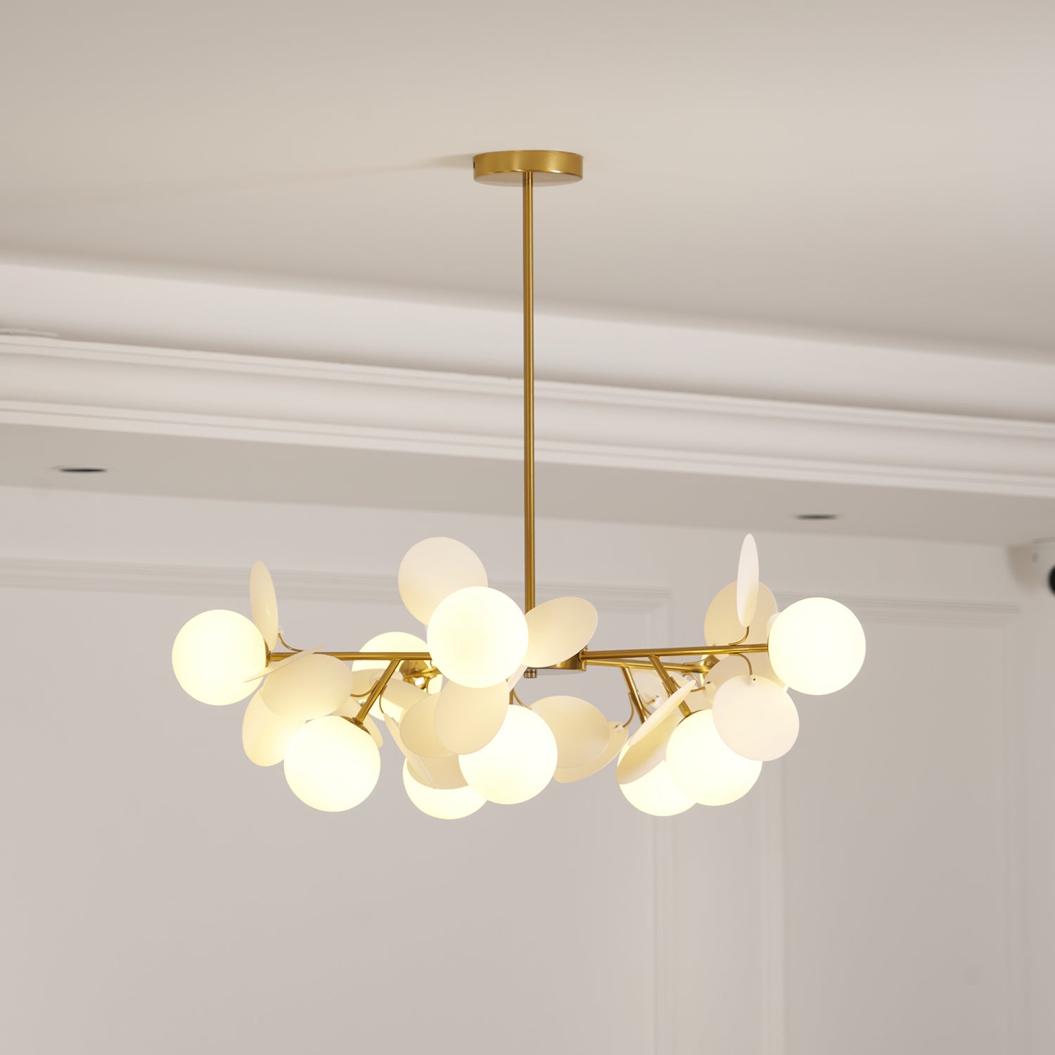 Off White Tree Chandelier - Blowlighting