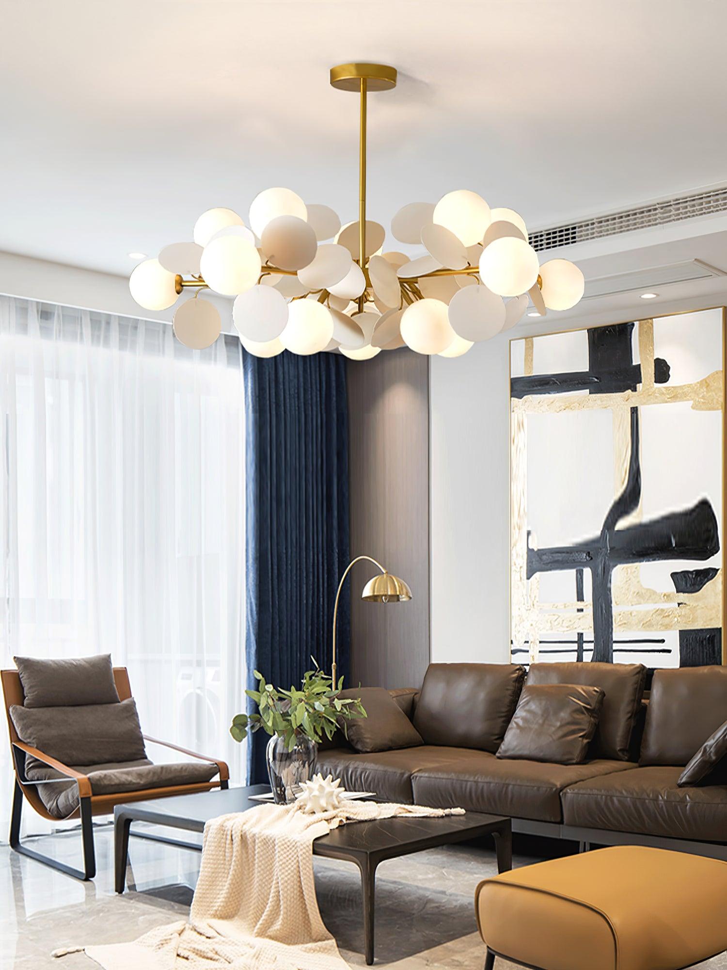 Off White Tree Chandelier - Blowlighting