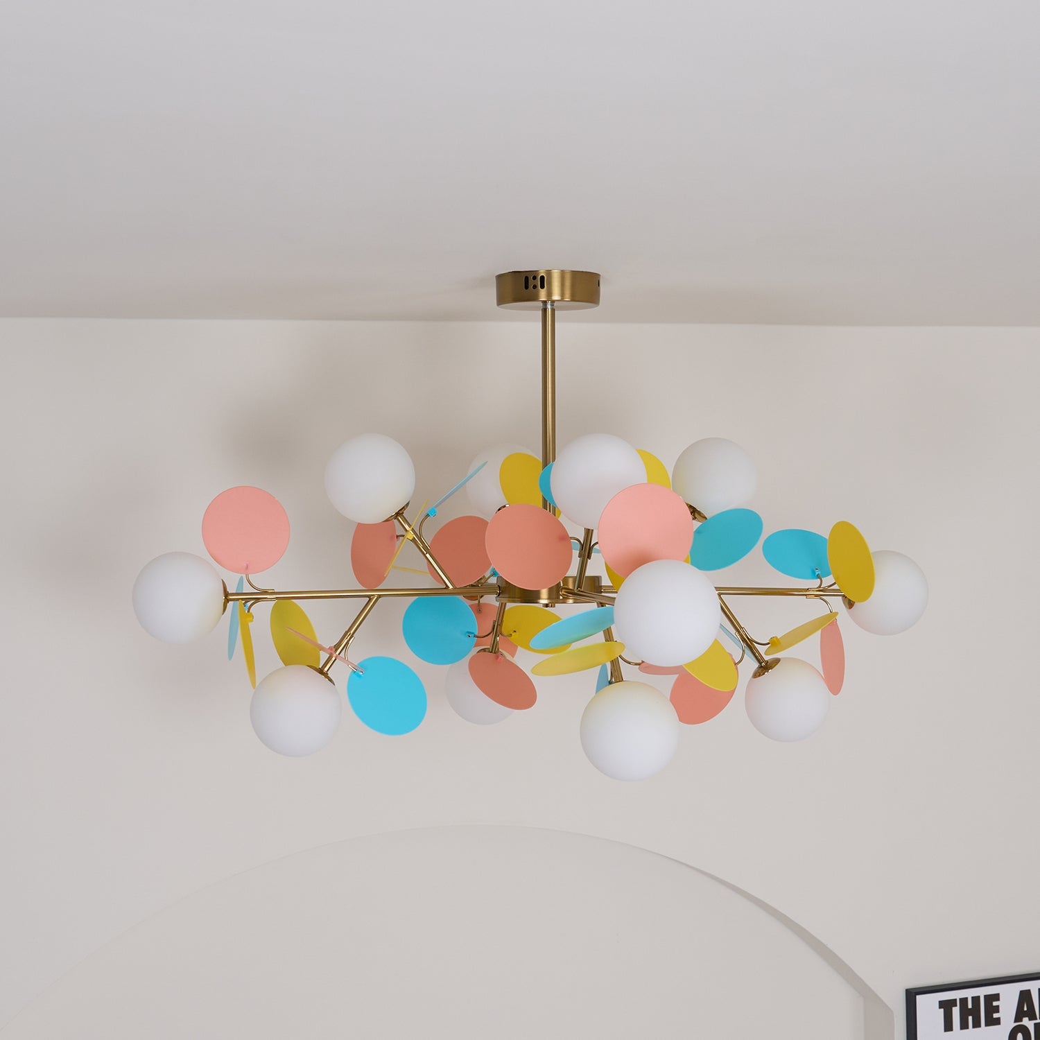 Off White Tree Chandelier - Blowlighting