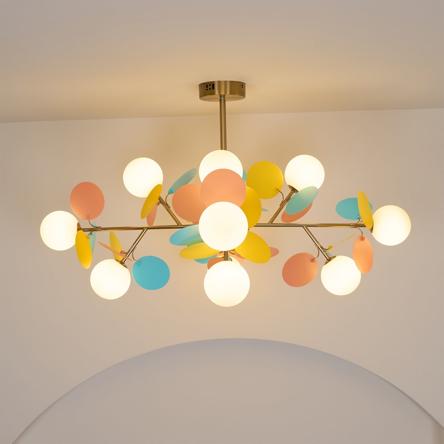Off White Tree Chandelier - Blowlighting