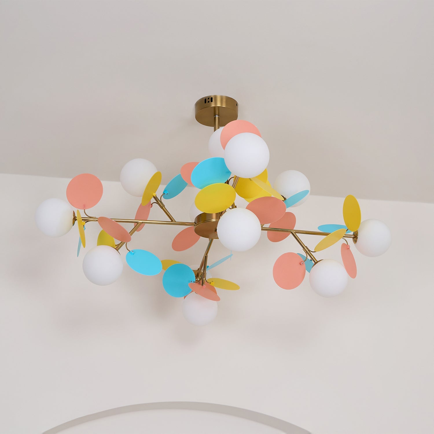 Off White Tree Chandelier - Blowlighting