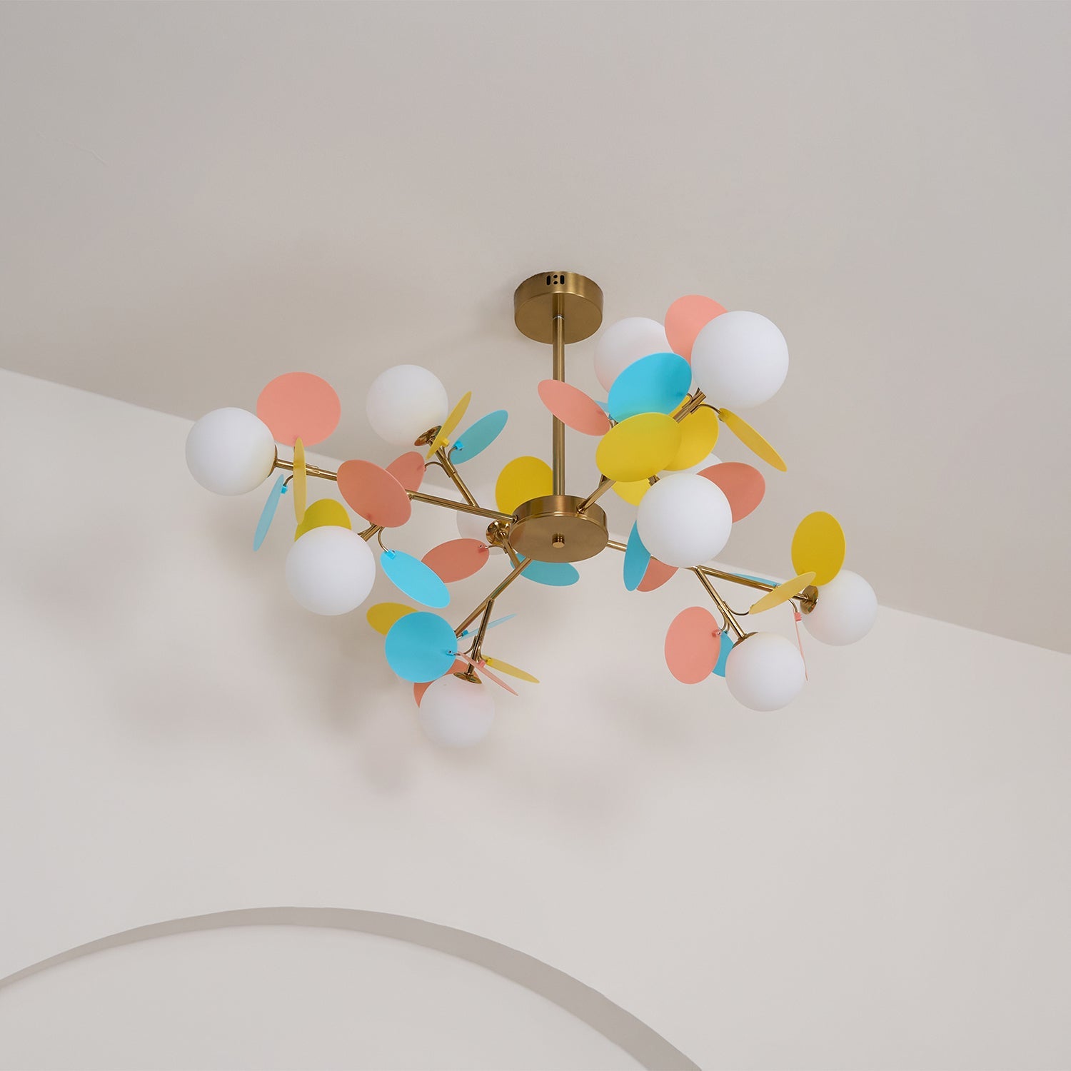 Off White Tree Chandelier - Blowlighting