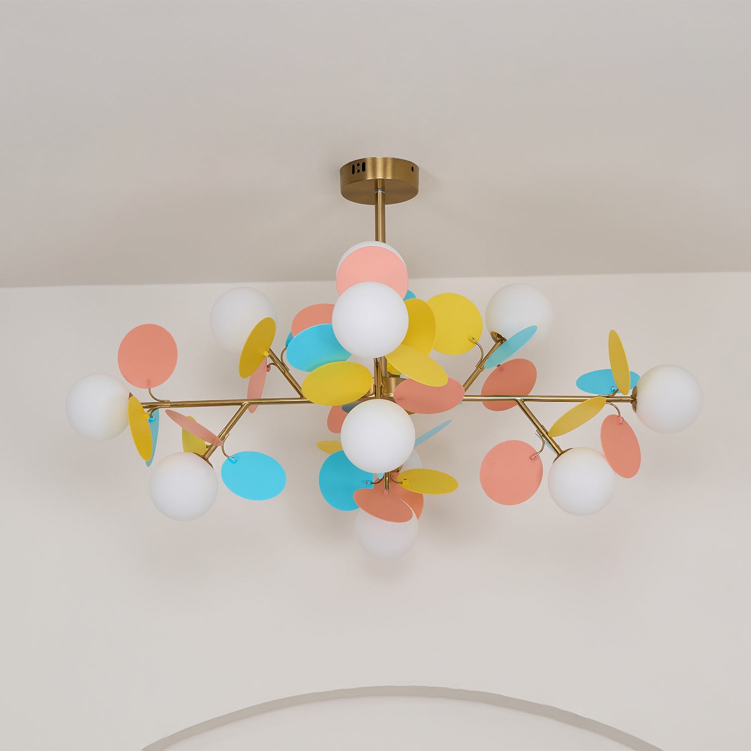 Off White Tree Chandelier - Blowlighting