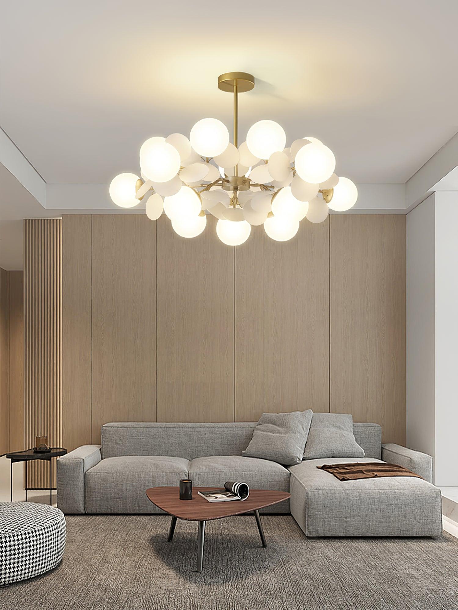 Off White Tree Chandelier - Blowlighting