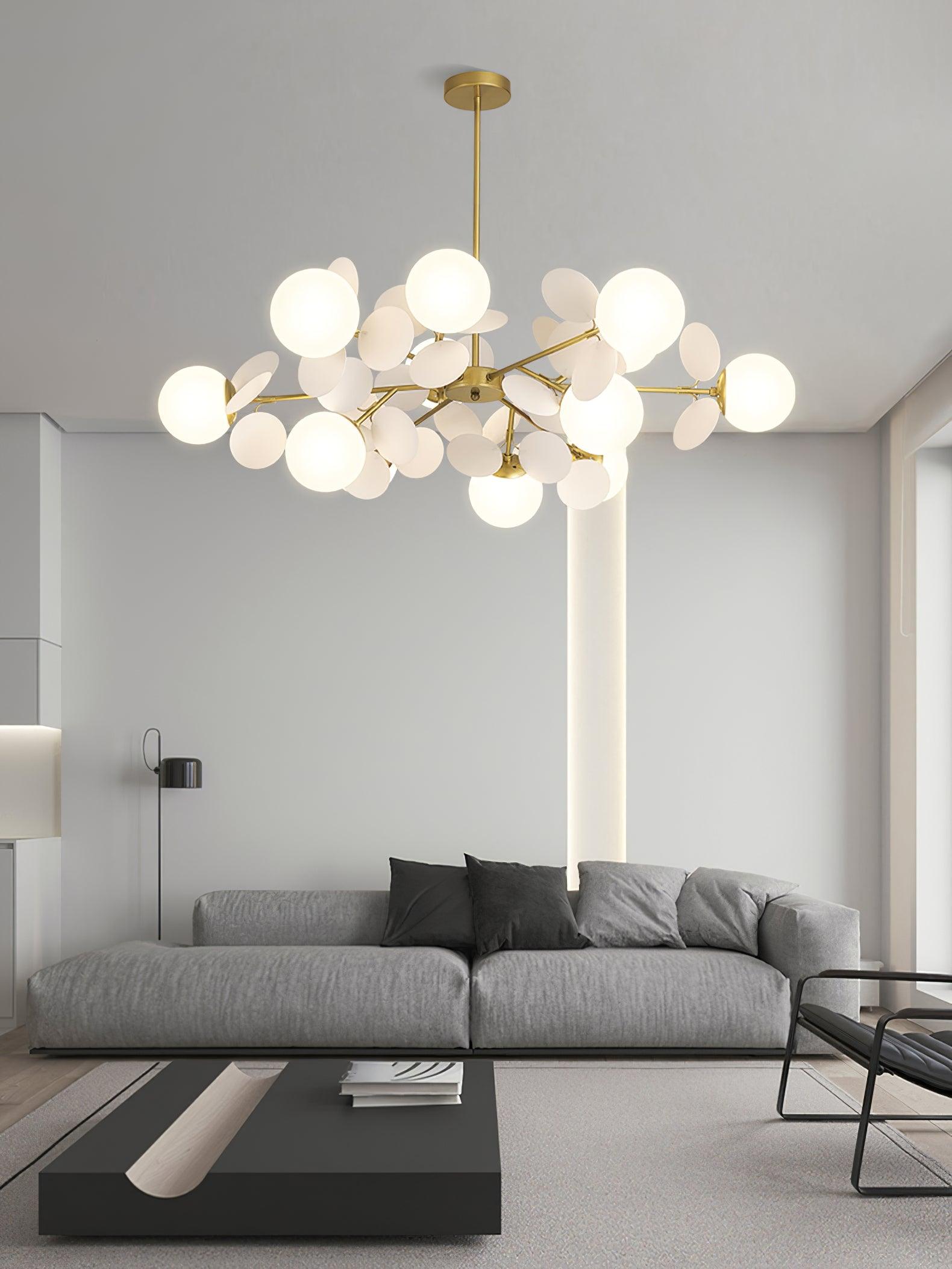 Off White Tree Chandelier - Blowlighting