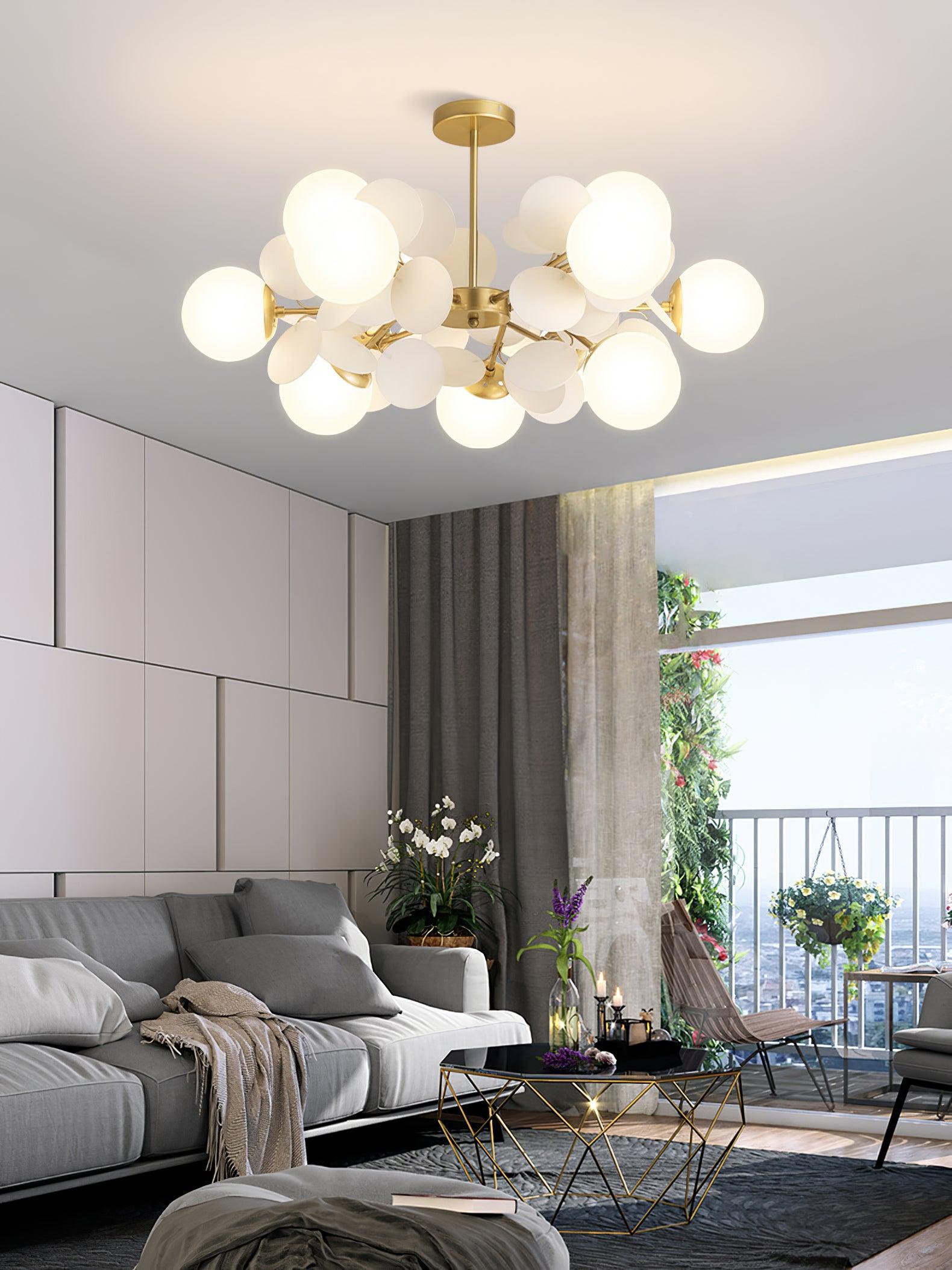 Off White Tree Chandelier - Blowlighting