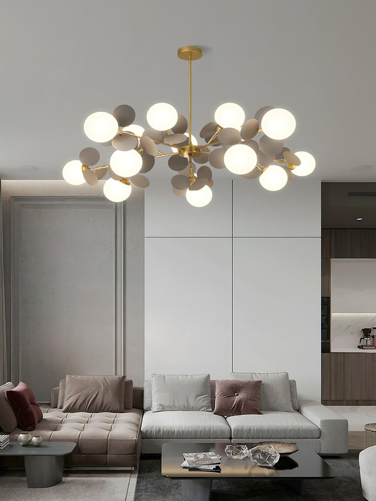 Off White Tree Chandelier - Blowlighting