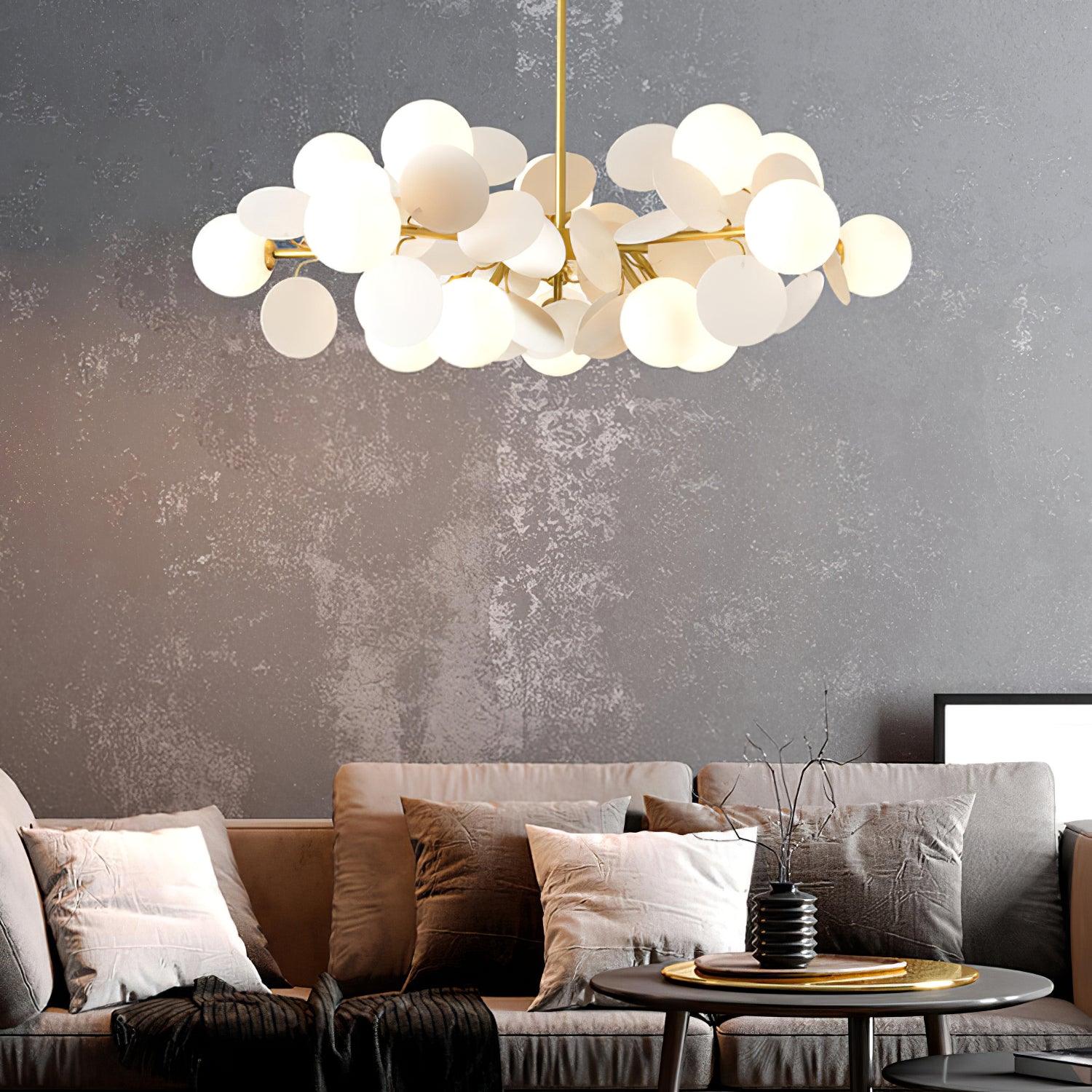 Off White Tree Chandelier - Blowlighting