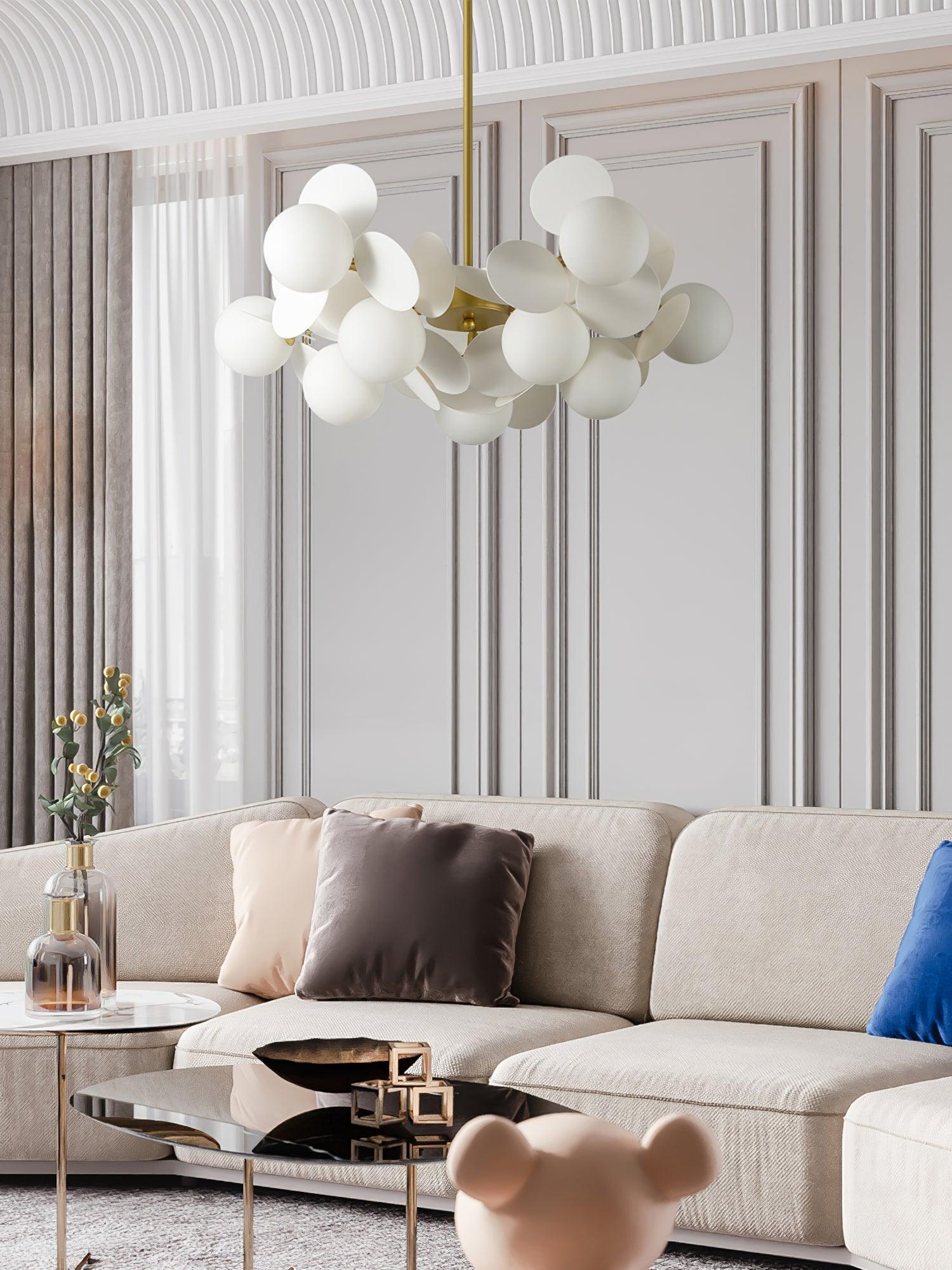 Off White Tree Chandelier - Blowlighting