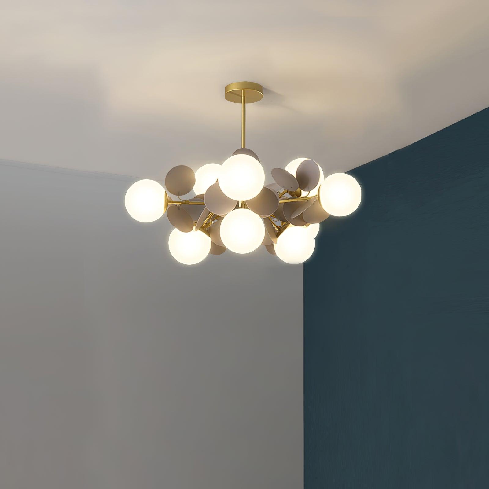 Off White Tree Chandelier - Blowlighting